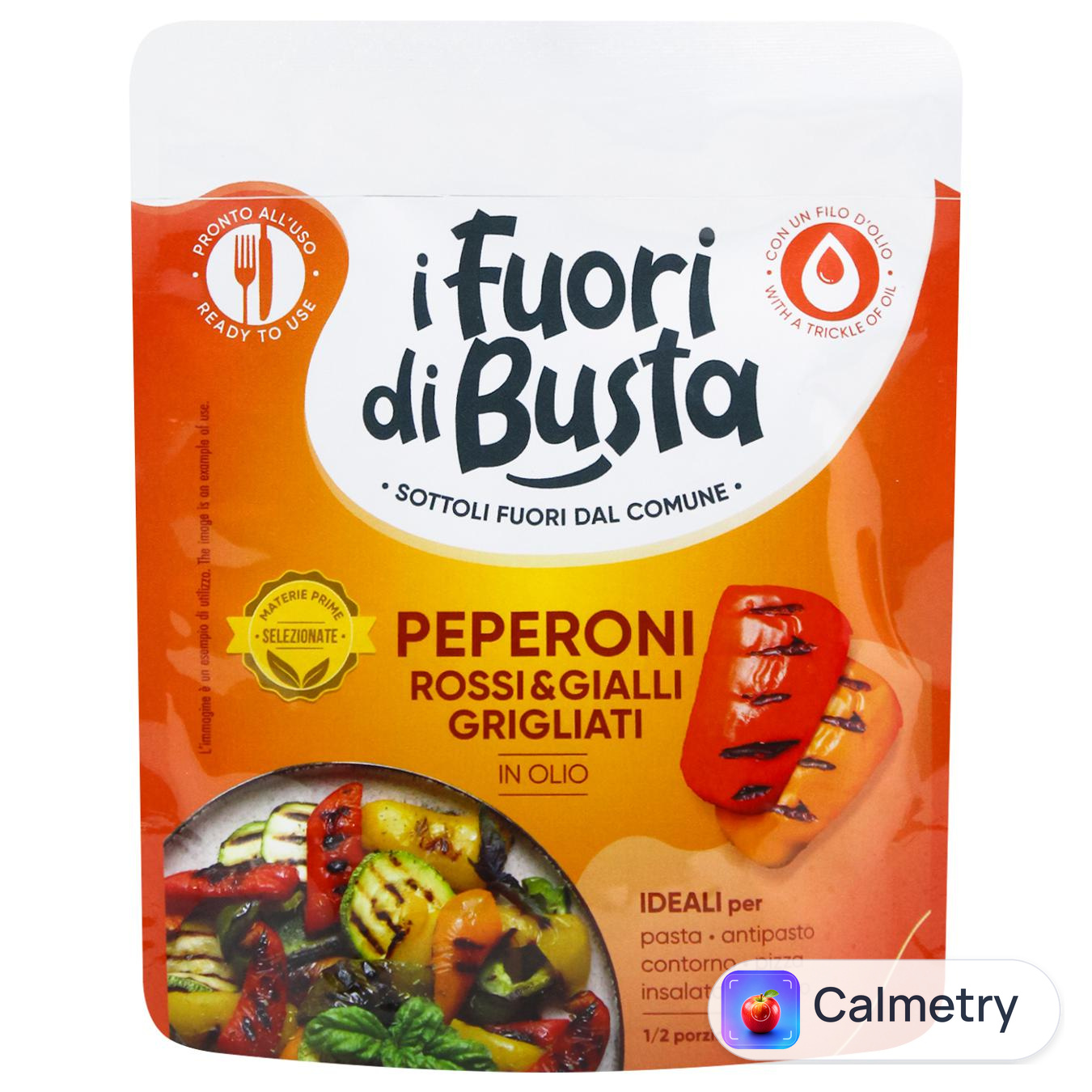 Перці I Fuori Di Busta червоні і жовті гриль 100г
