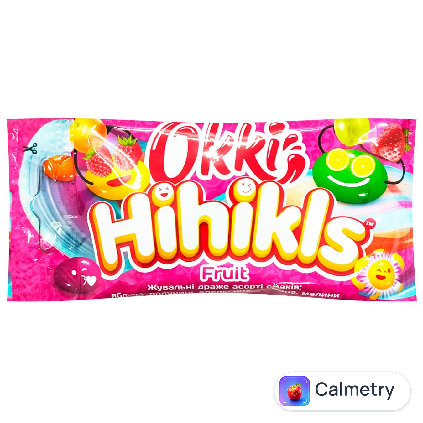 Драже жувальне Okki Hihikls Fruit 25г
