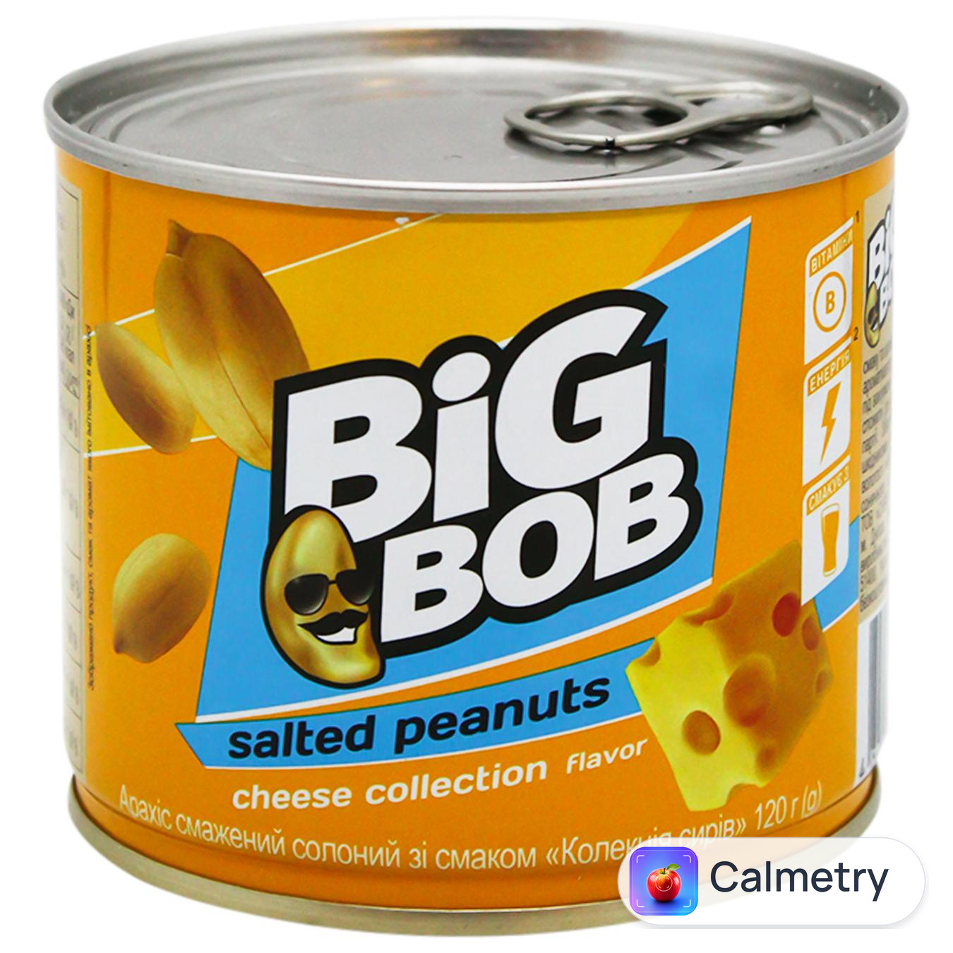 Арахіс Big Bob зі смаком сиру з/б 120г