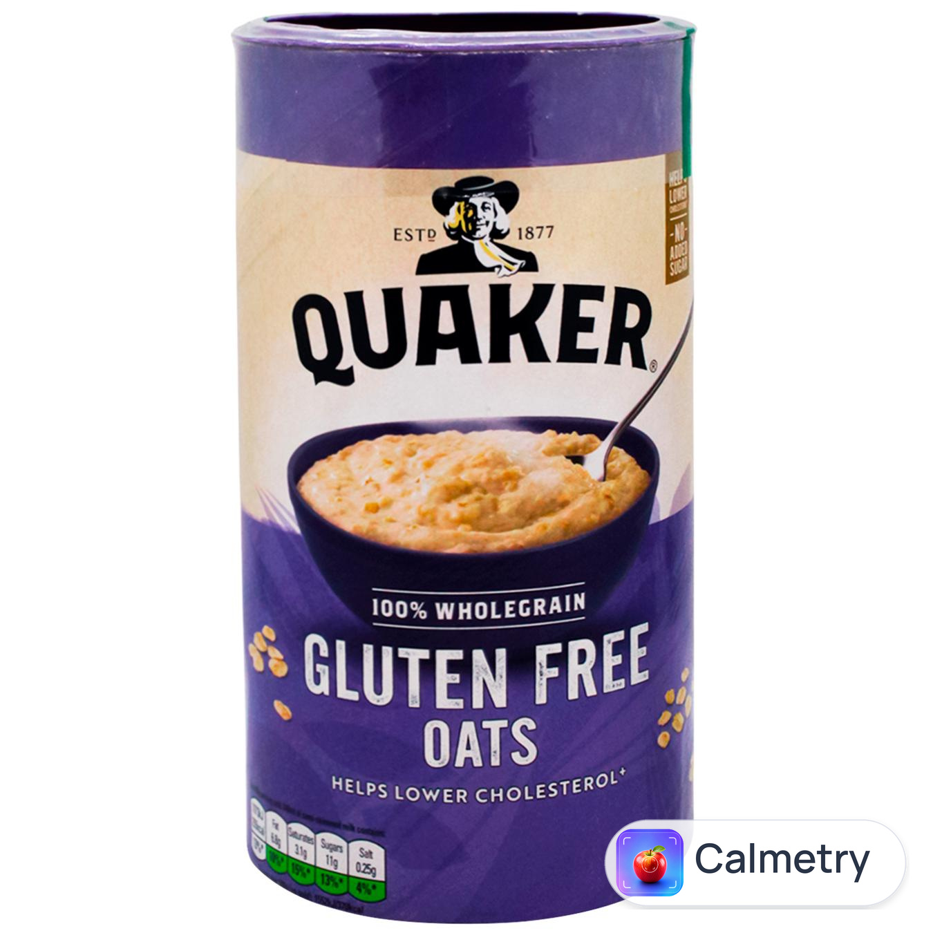 Пластівці вівсяні Quaker без глютену 510г