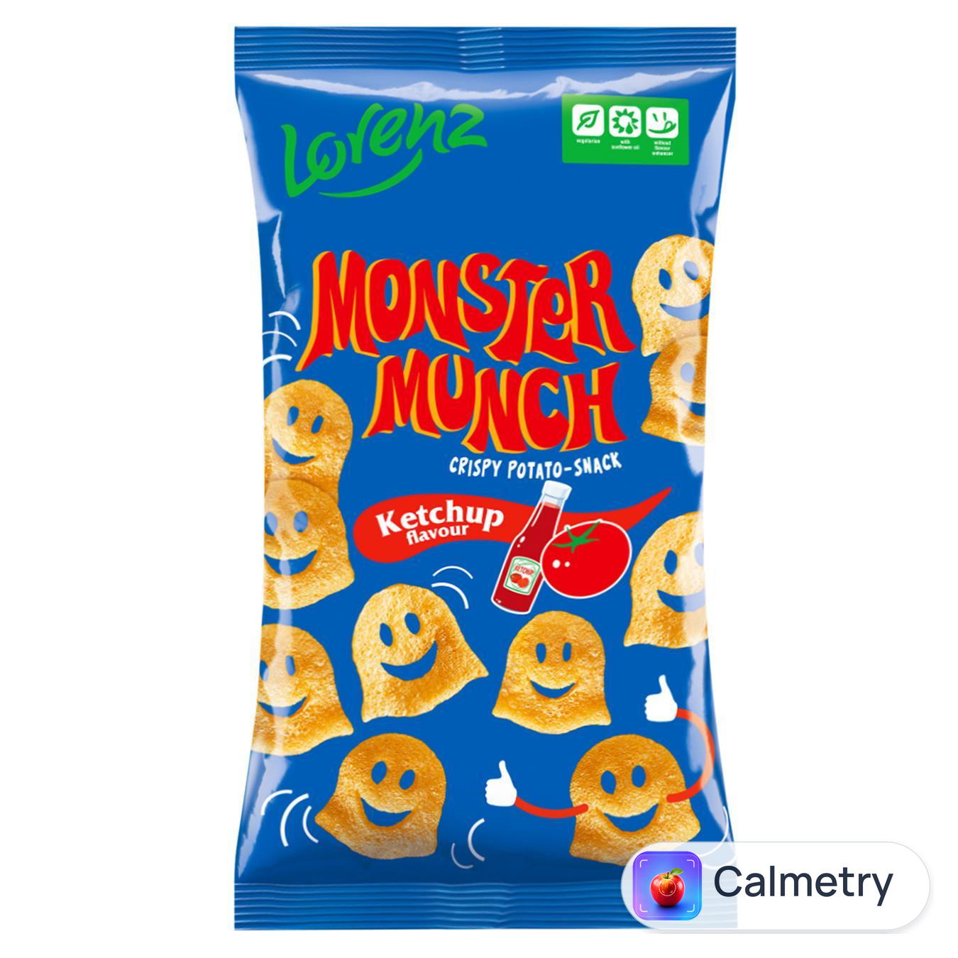 Снеки картопляні Lorenz Monster Munch Кетчуп 75г