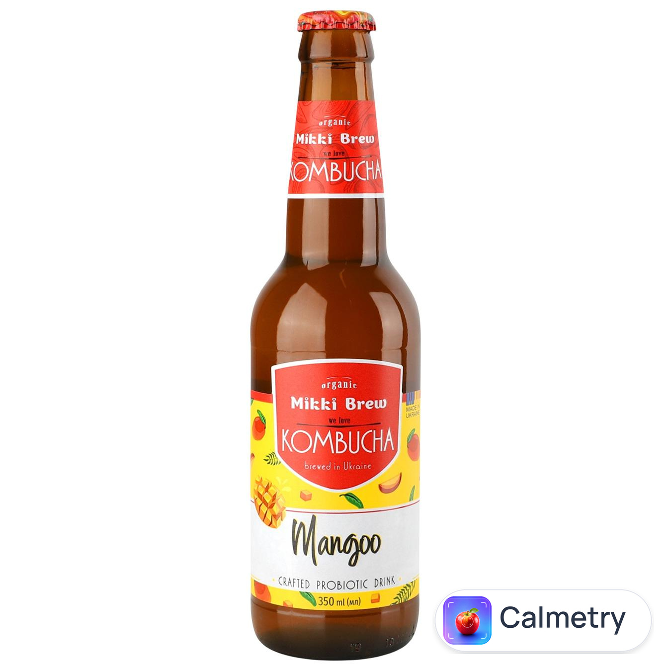Комбуча Mikki Brew Манго 0,35л — фото продукту
