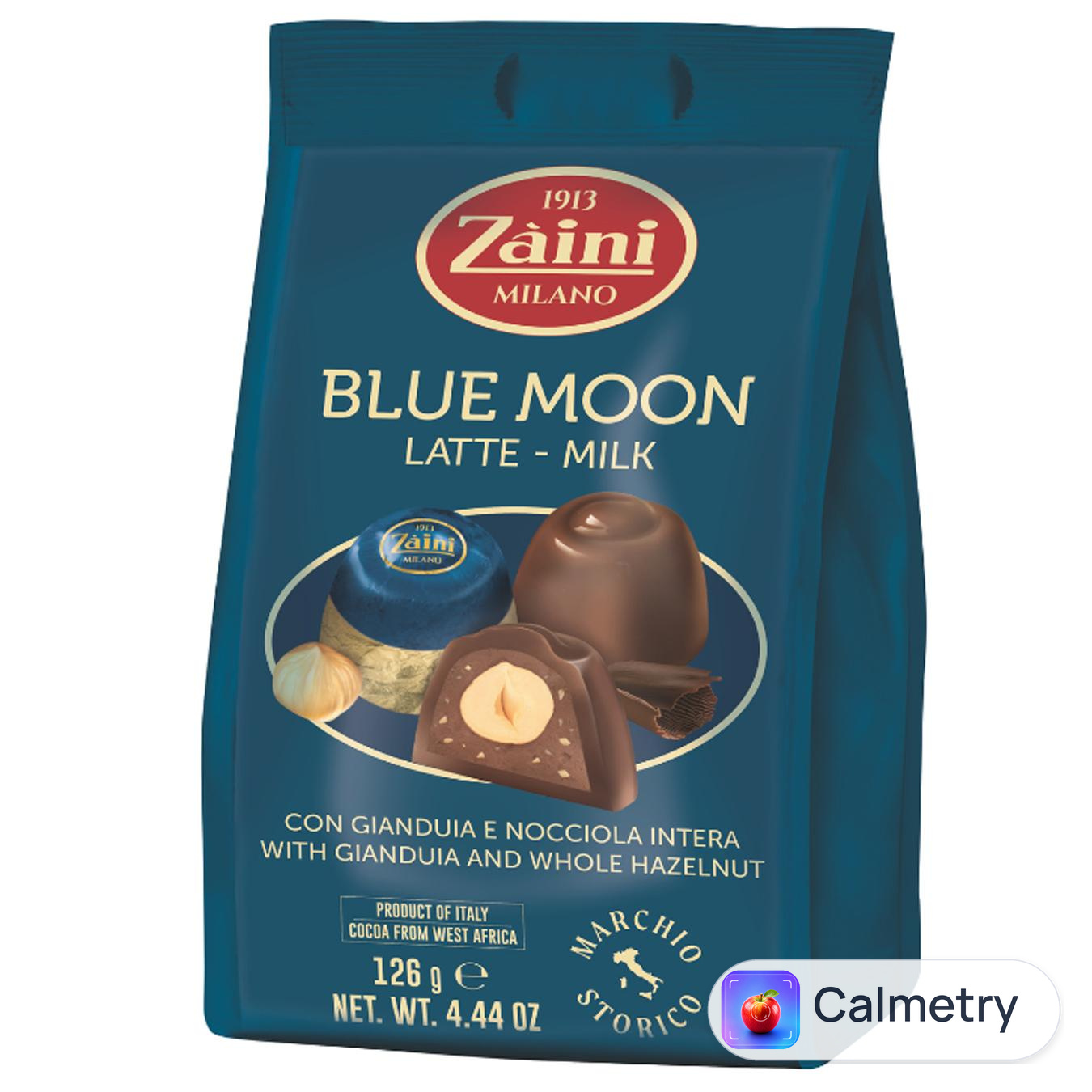 Цукерки Zaini Blue Moon асорті з горіхами 126г