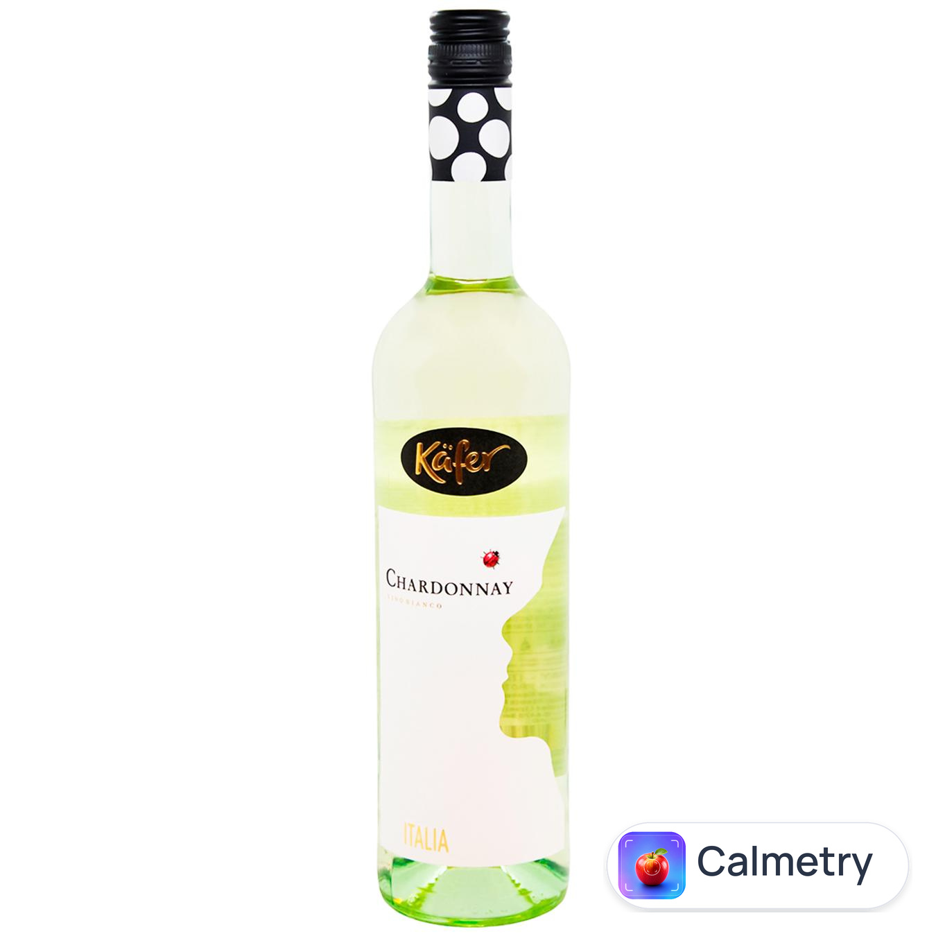 Вино Kafer Chardonnay біле сухе 11,5% 0,75л