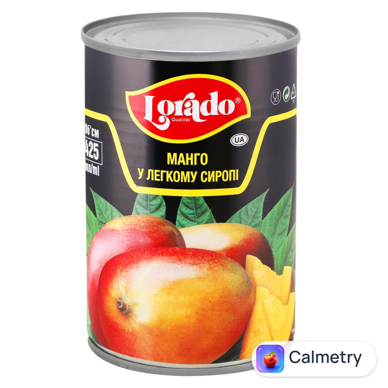 Манго Lorado в сиропі 425мл — фото продукту