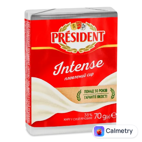 Сир плавлений President Intense 38%