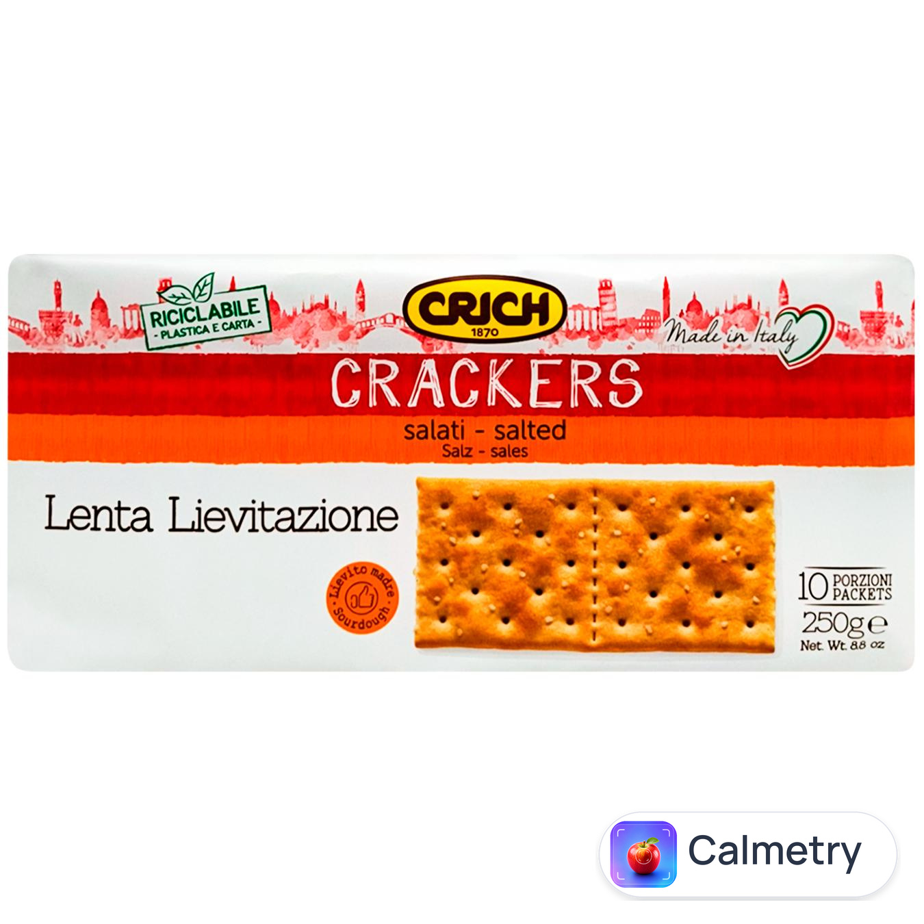 Крекер Crich Crackers солоний 250г