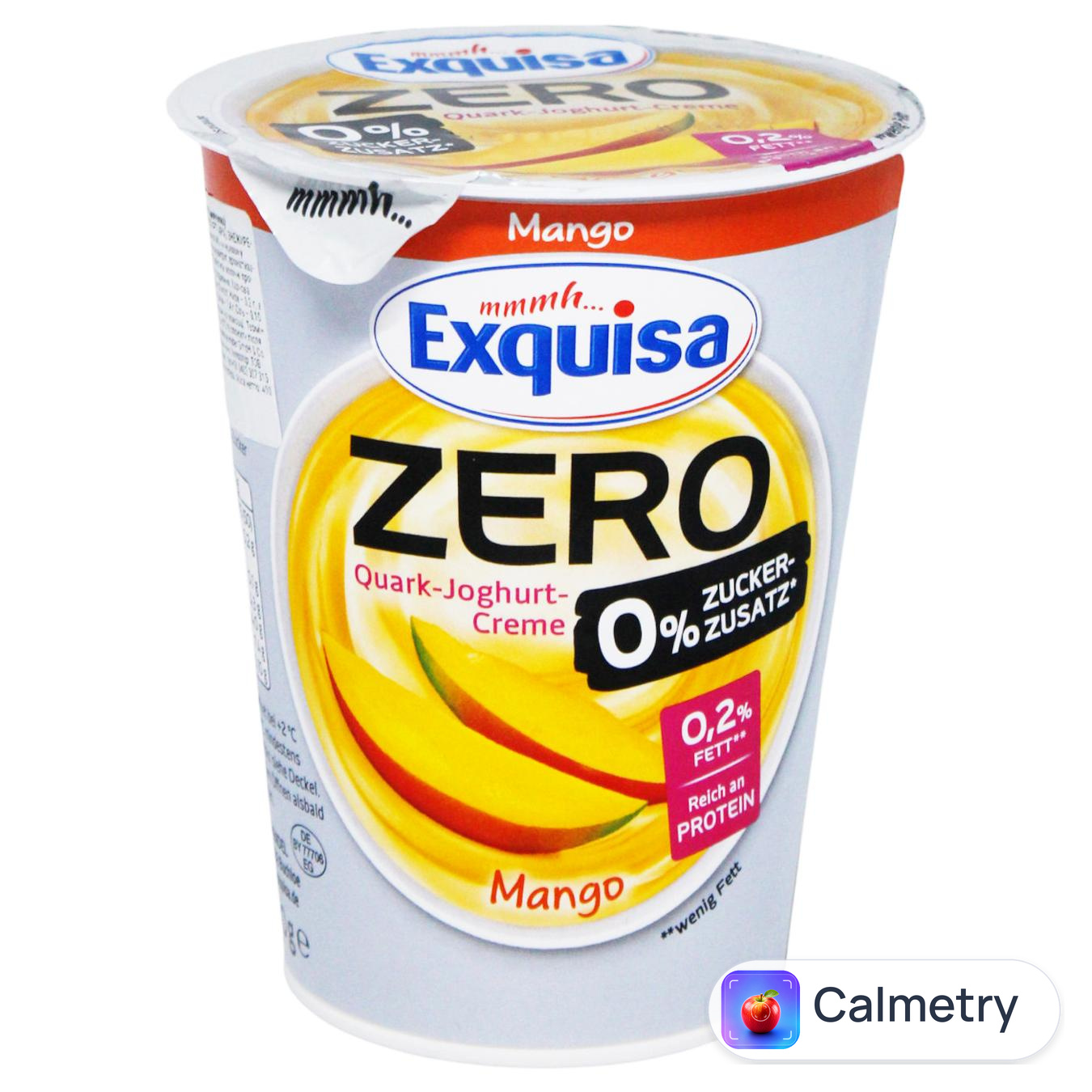 Десерт сирковий Exquisa Zero Манго без цукру 0,2% 400г