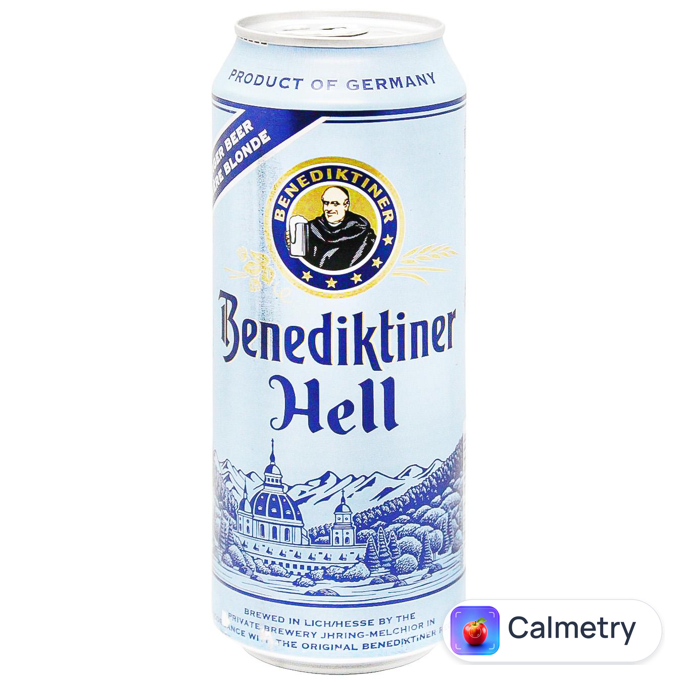 Пиво Benediktiner Hell 5% 0,5л — фото продукту