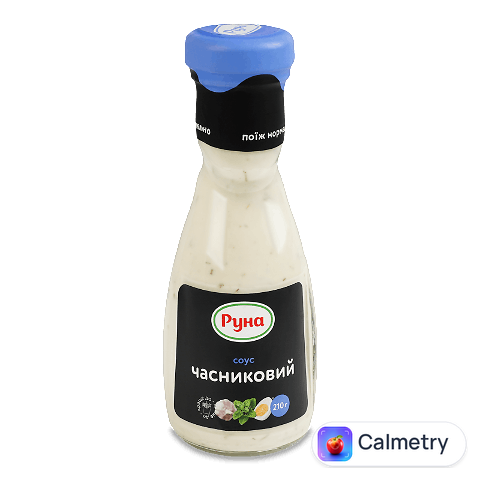 Соус Руна часниковий майонезний, 210г