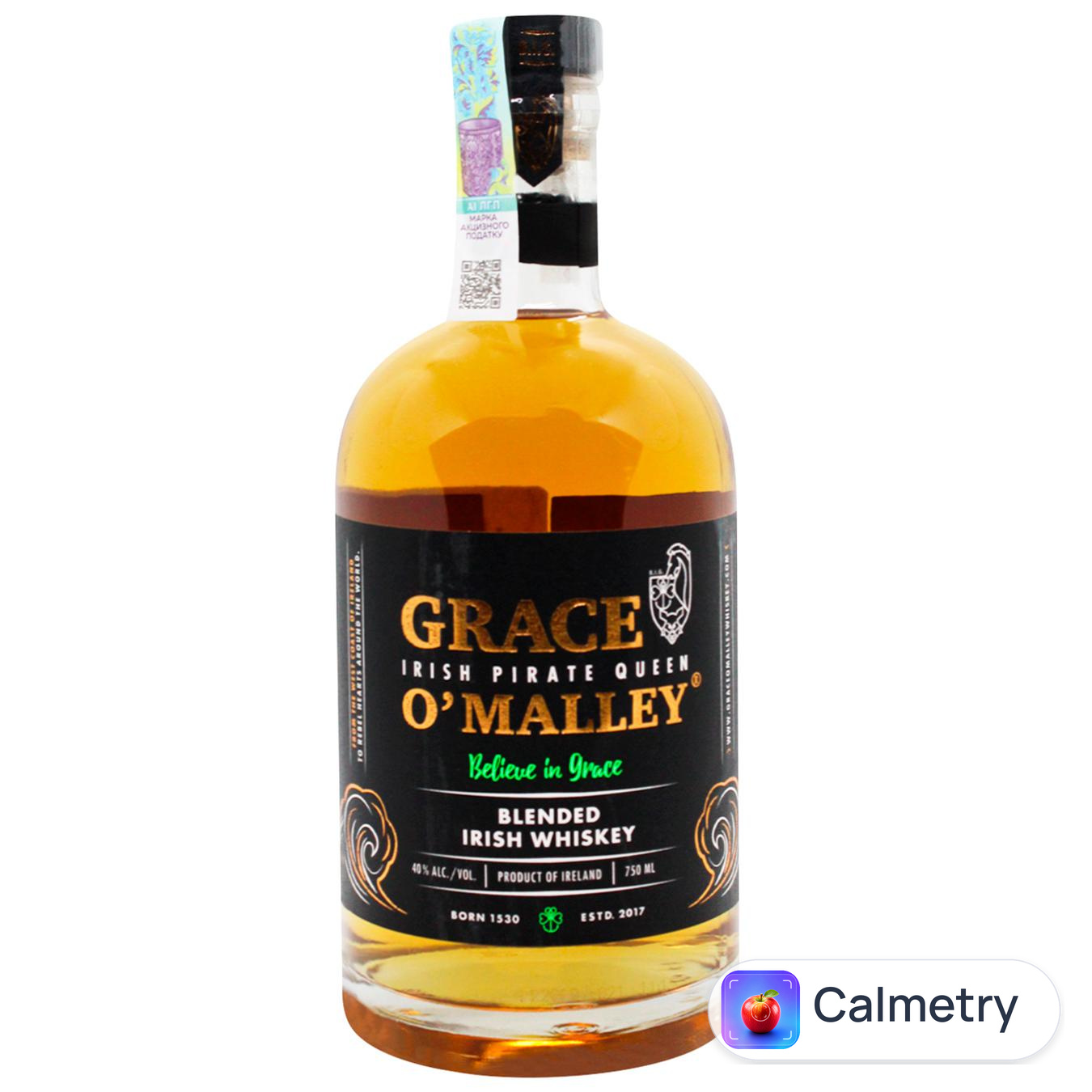 Віскі Grace O'Malley 40% 0,75л