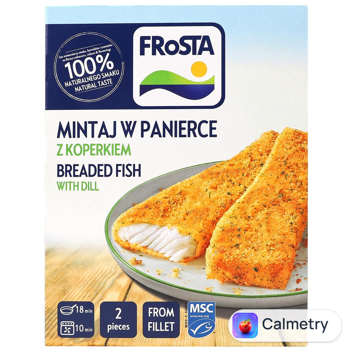 Минтай Frosta в паніровці з кропом заморожений 240г