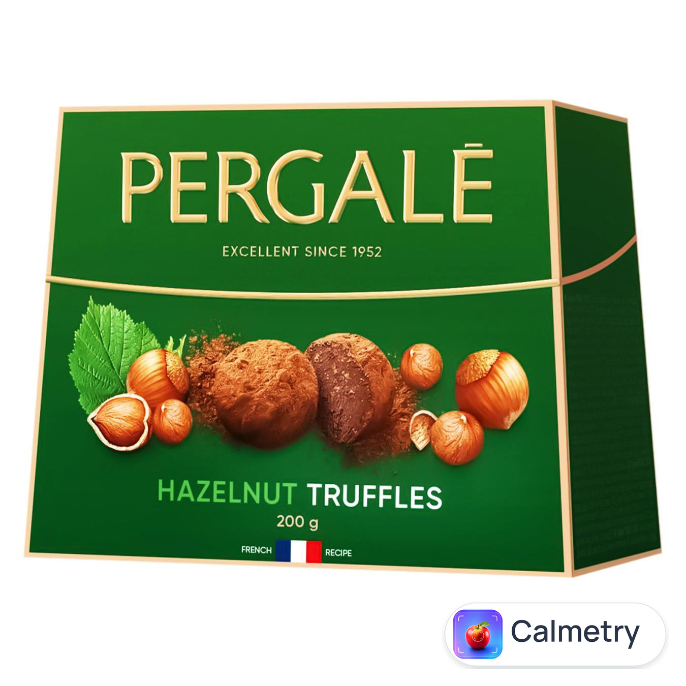 Цукерки Pergale Truffles Hazelnut 200г — фото продукту