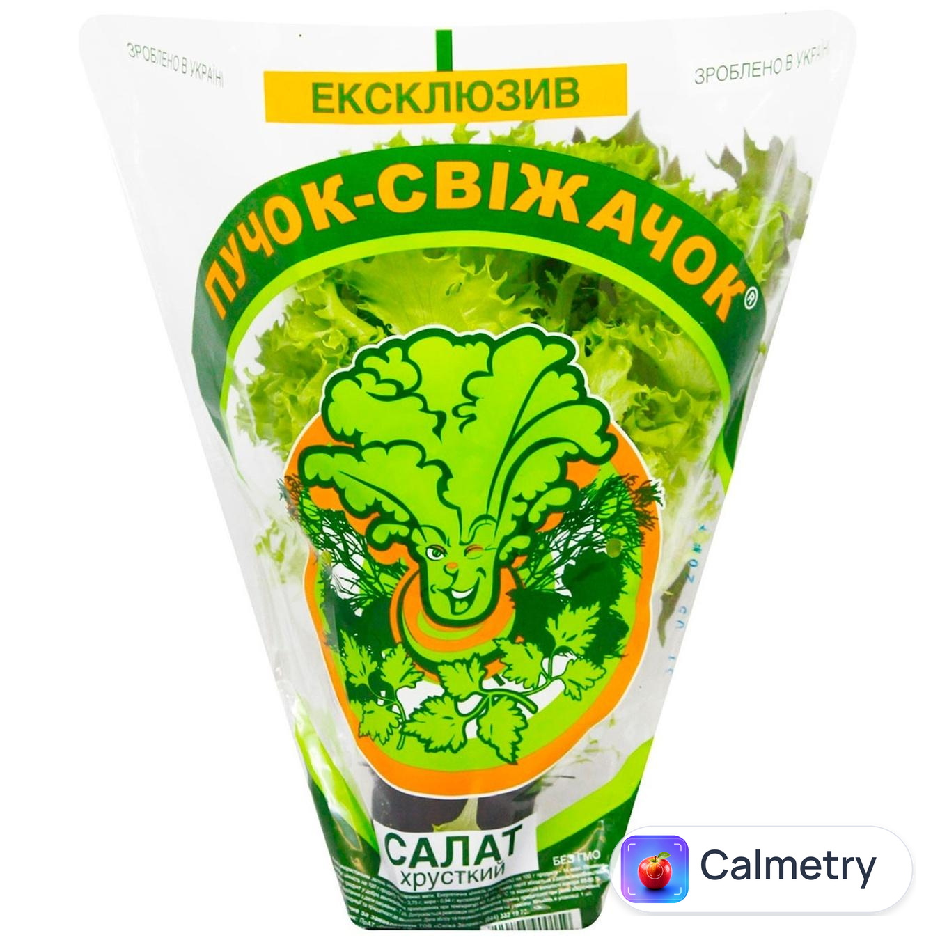 Салат Пучок-Свіжачок Хрусткий 180г — фото продукту