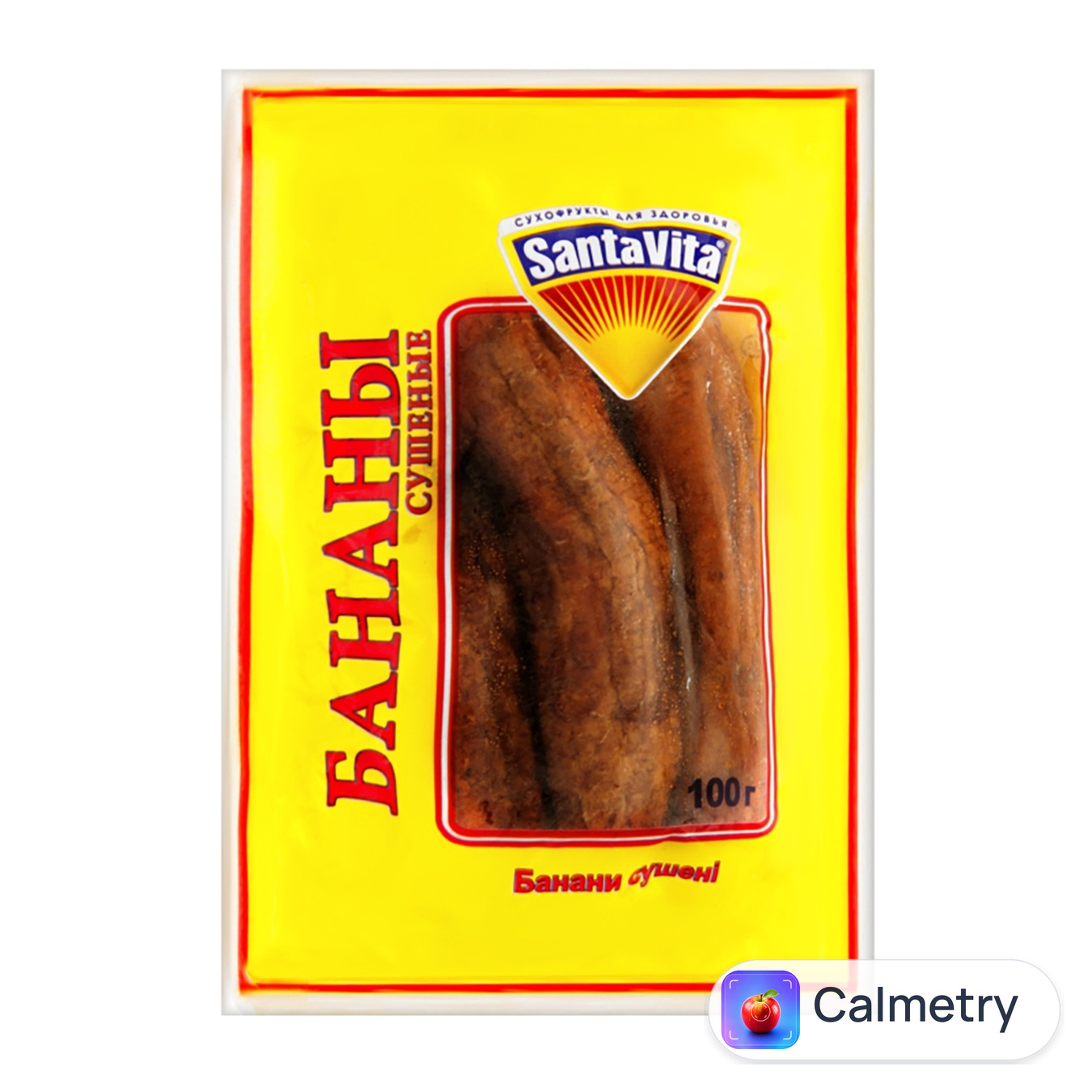Банани Santa Vita сушені 100г