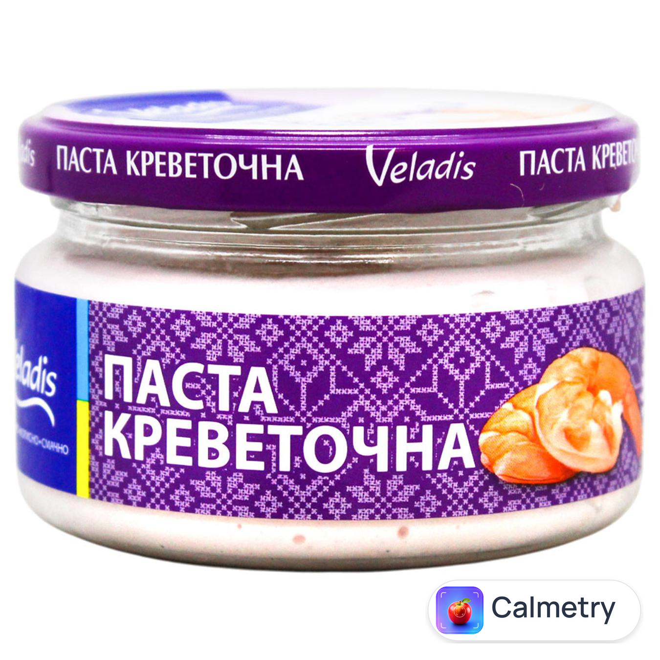 Паста Veladis креветочна 160г — фото продукту