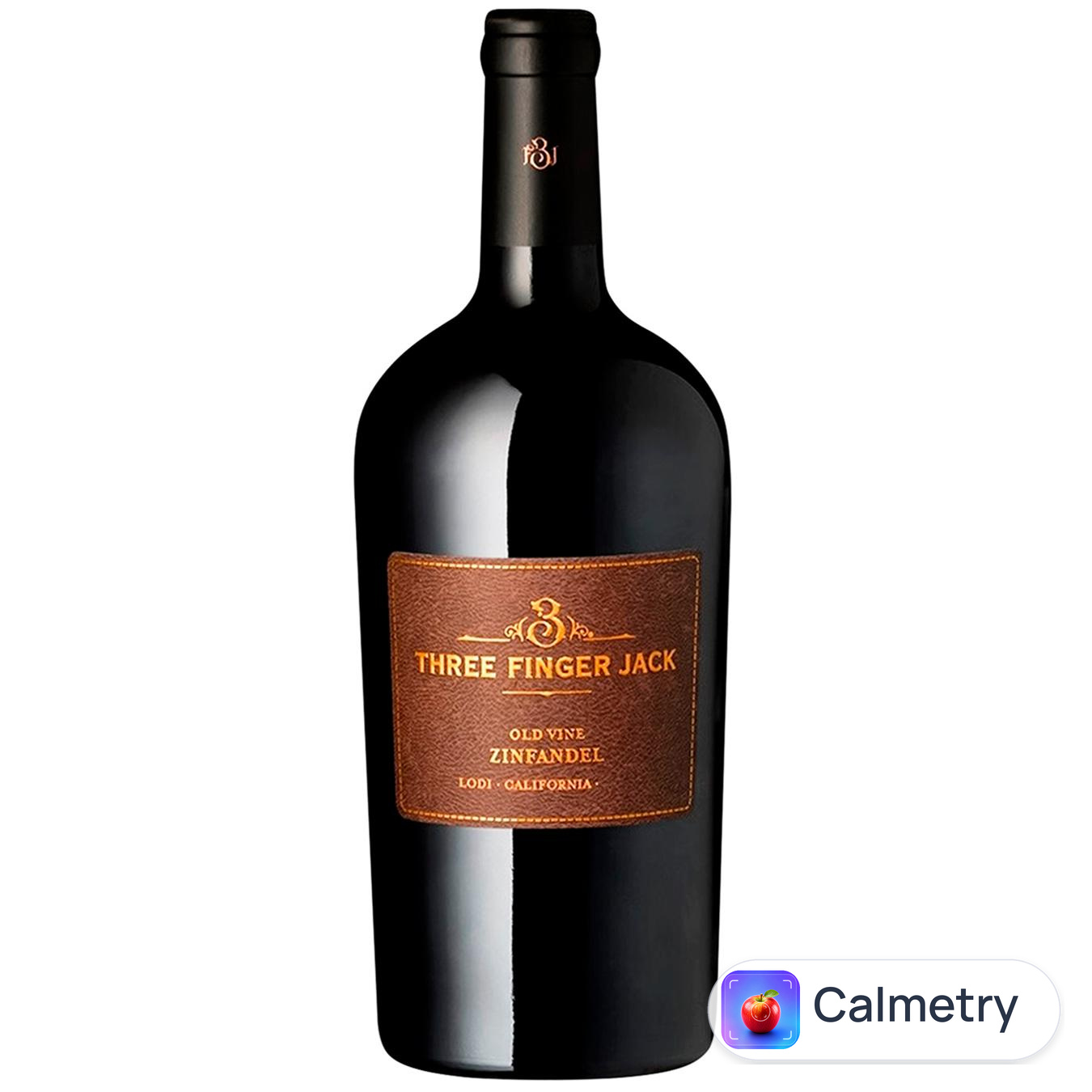 Вино Three Finger Jack Old Vine Zinfandel червоне сухе 14,5% 0,75л