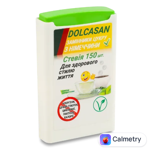 Замінник цукру Dolcasan на основі стевії