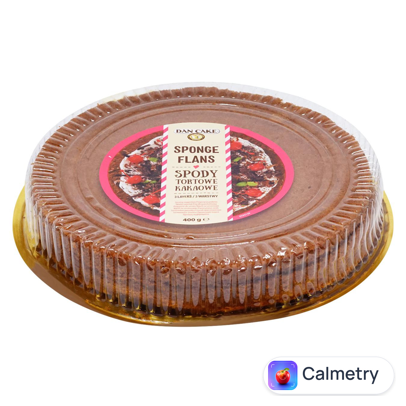 Коржі для торту Dan Cake шоколадний 400г