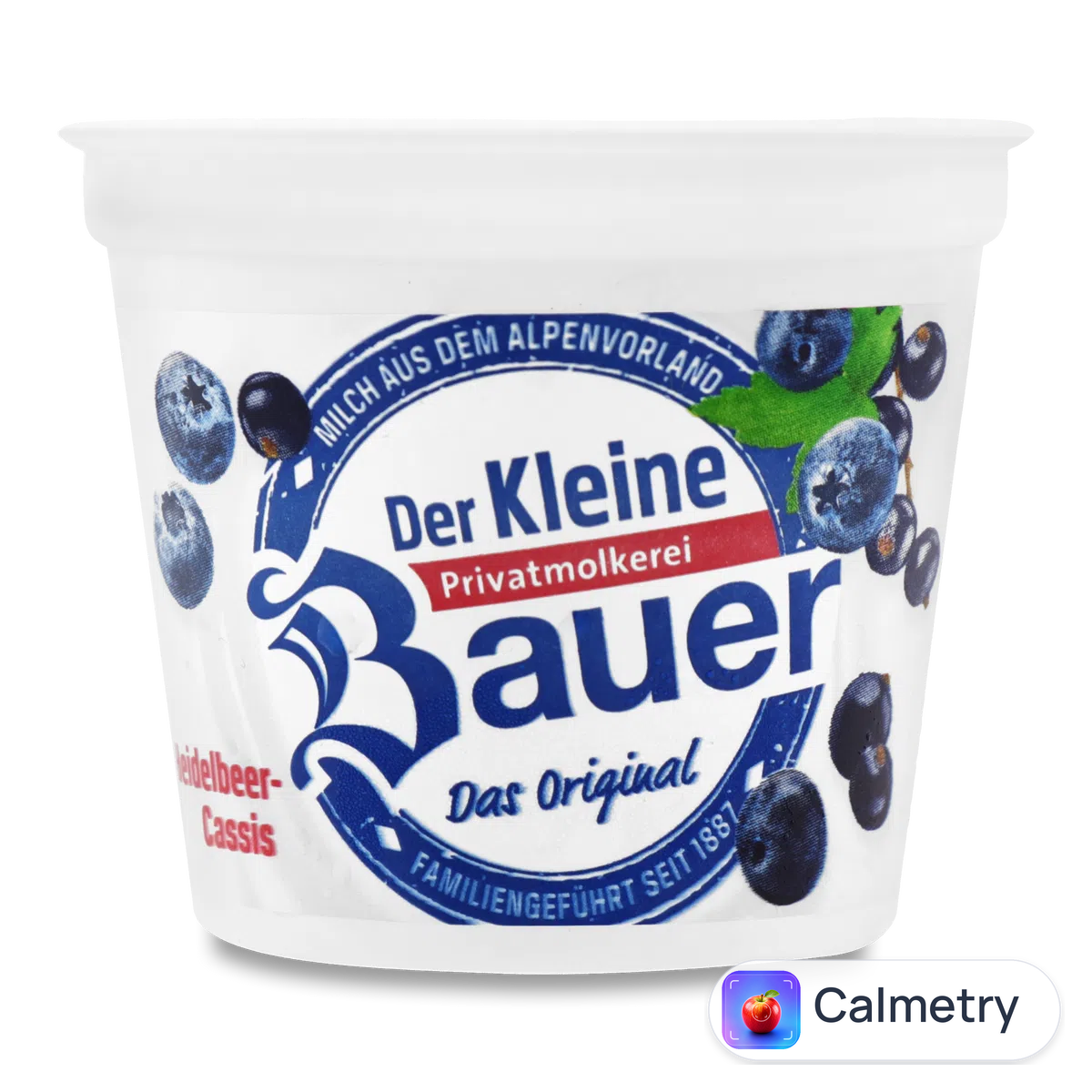 Йогурт Bauer Der Kleine з чорницею 3,5% 125г
