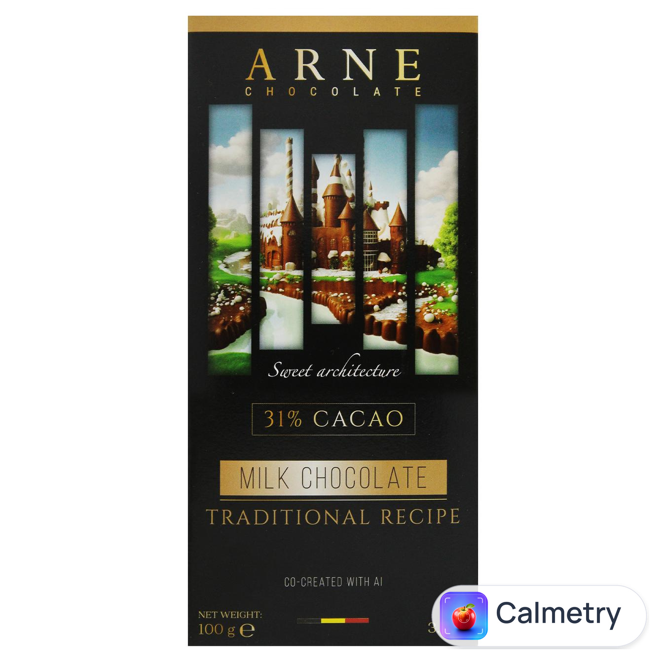 Шоколад молочний Arne 100г