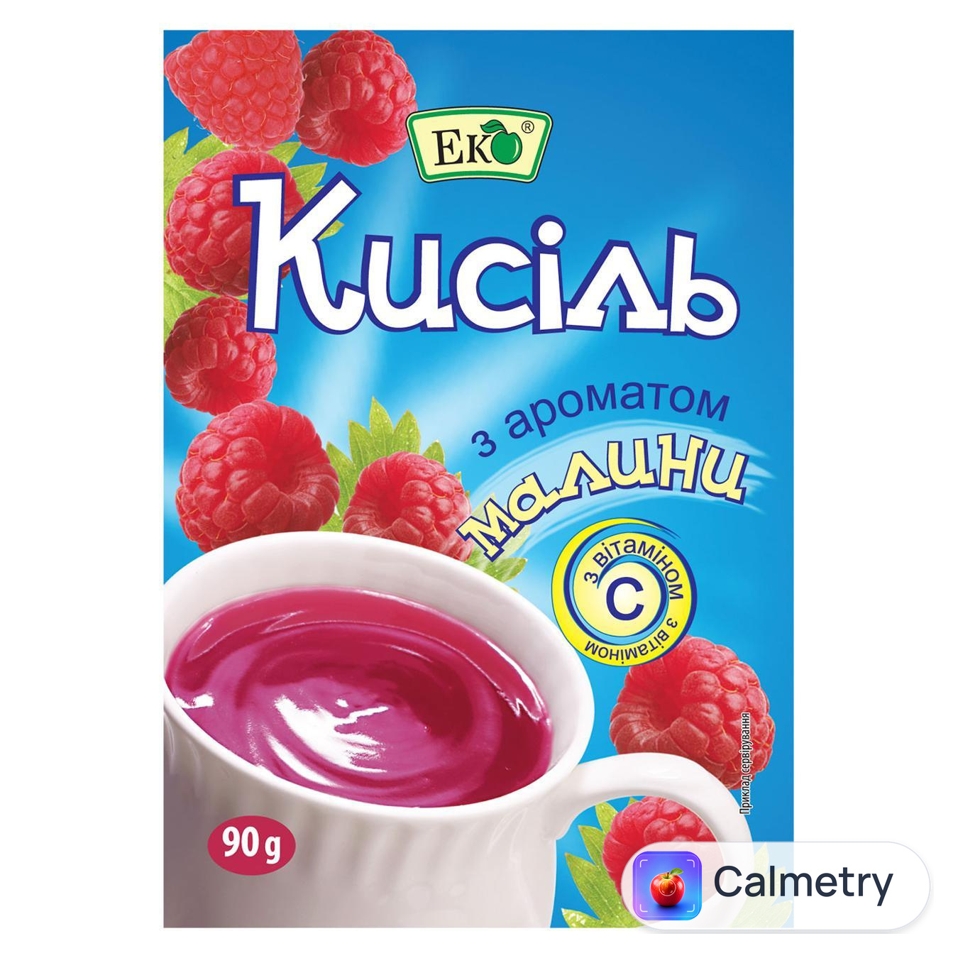 Кисіль Еко зі смаком малини 90г