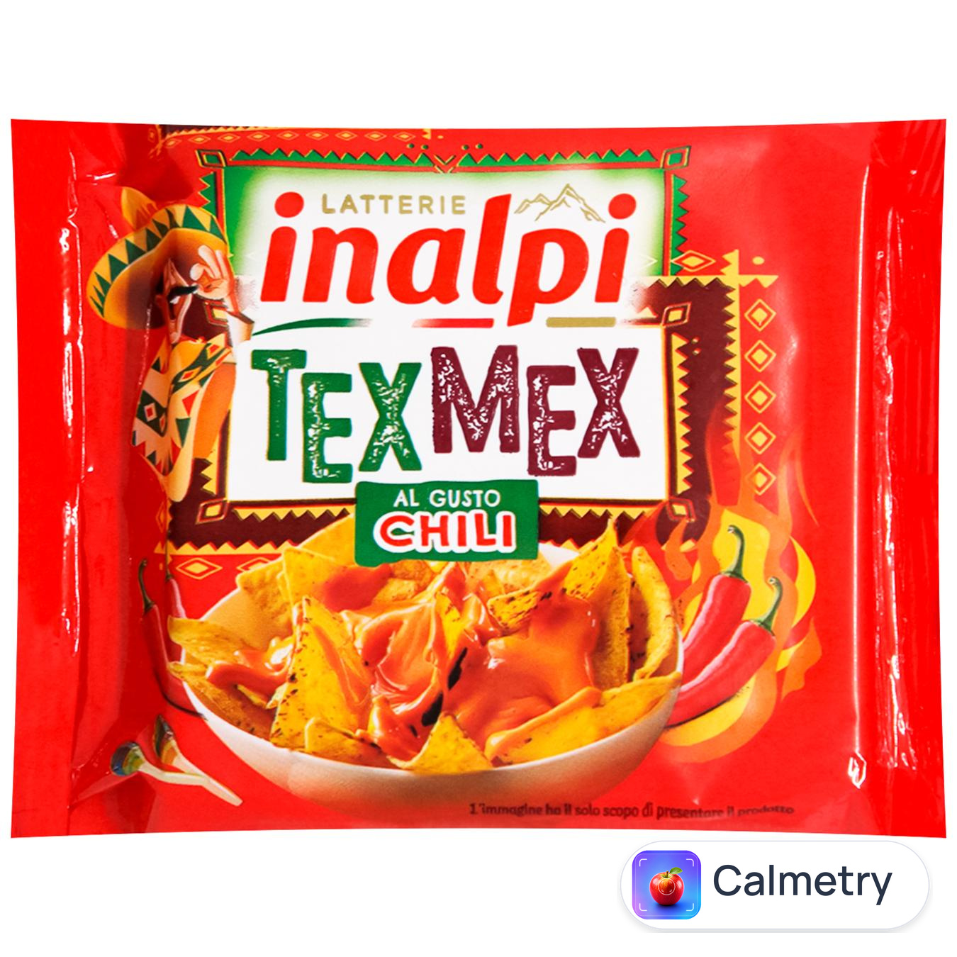 Сир плавлений Inalpi TexMex з перцем чилі слайси 150г