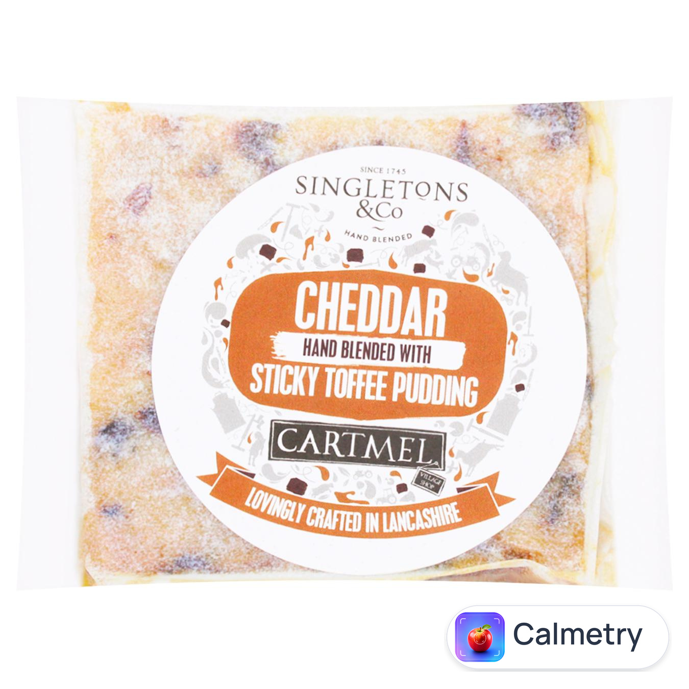 Сир десертний Singletons&Co Чеддер Sticky Toffee 200г