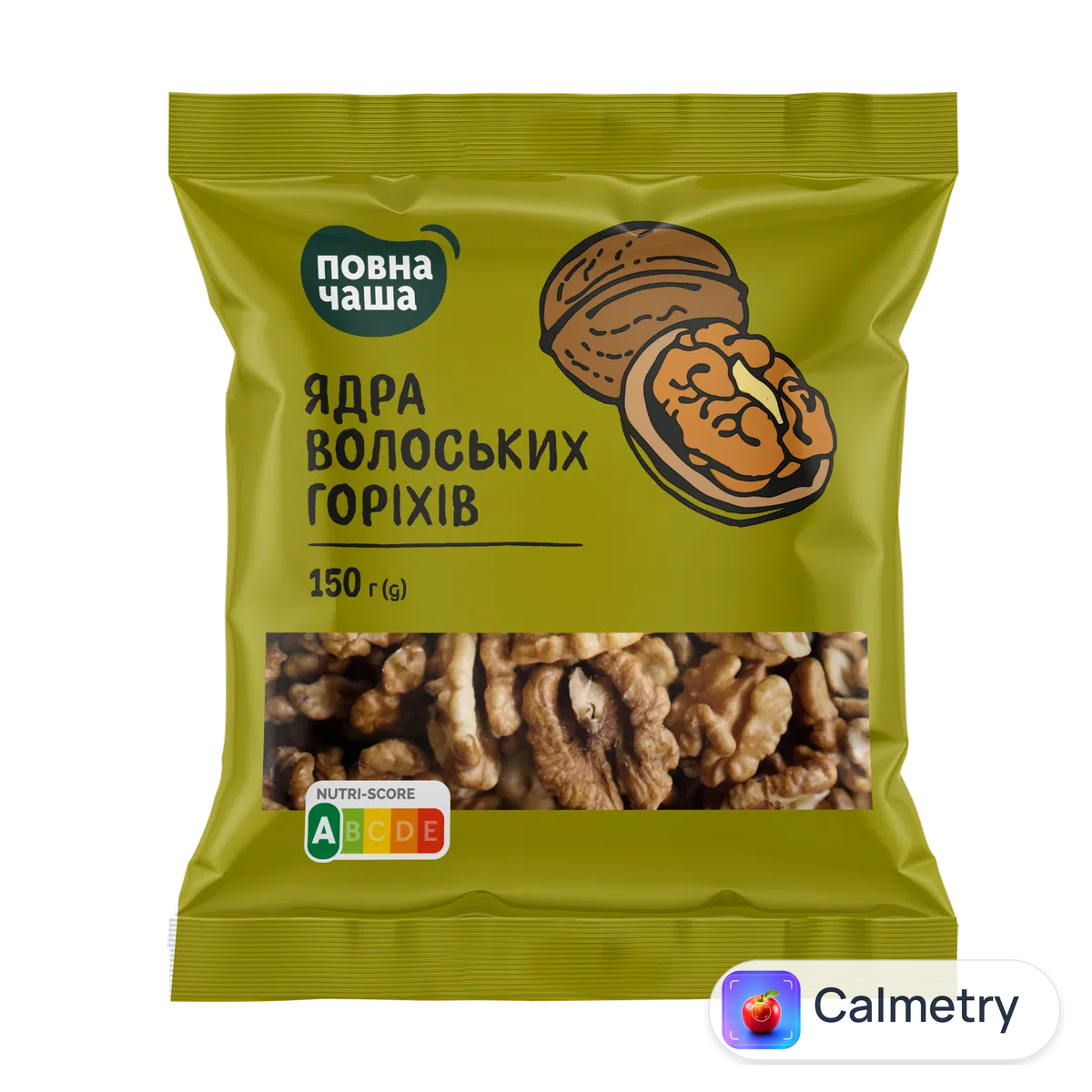 Горіх волоський ядра «Повна Чаша»® 150г