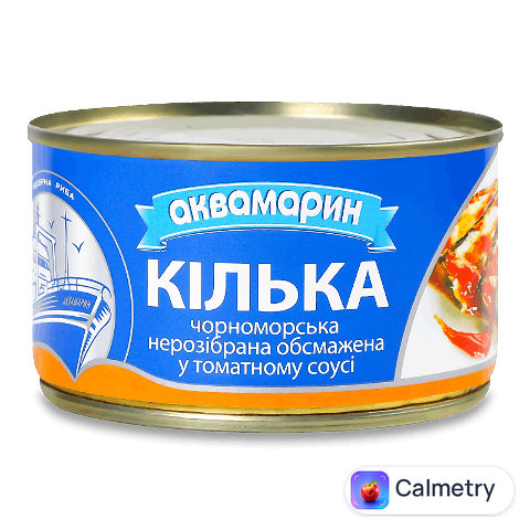 Кілька «Аквамарин» обсмажена в томатному соусі, 230г