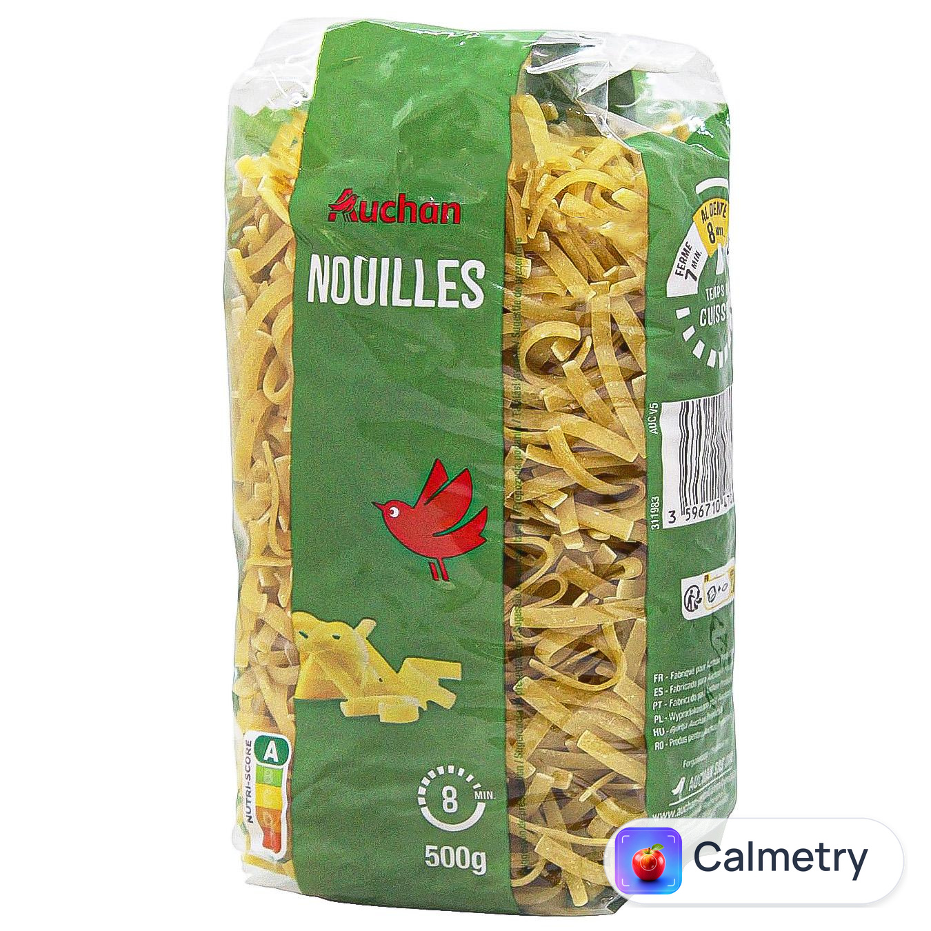 Макаронні вироби Auchan Nouilles Лапша 500г