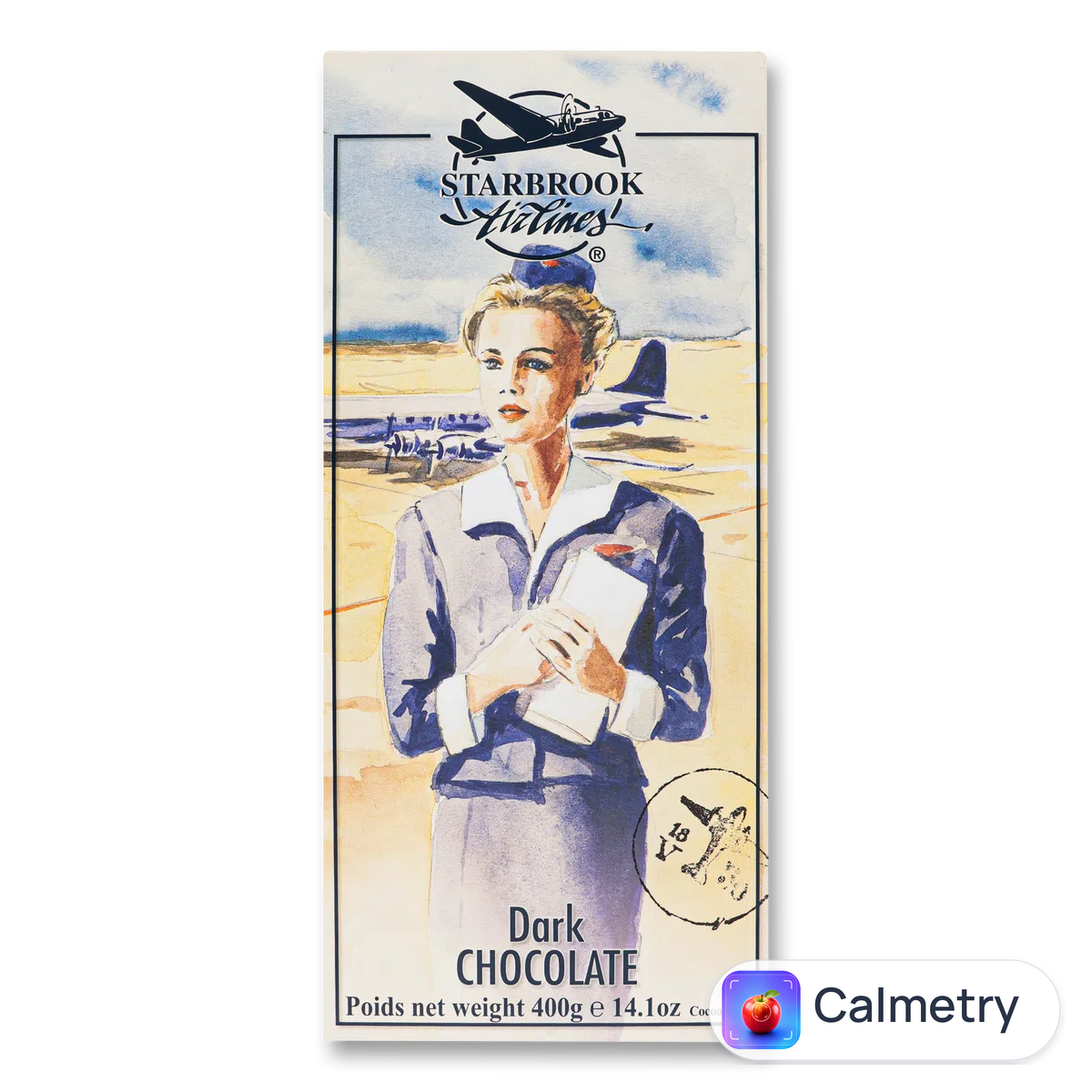 Шоколад чорний Starbrook Airlines 50% 400г
