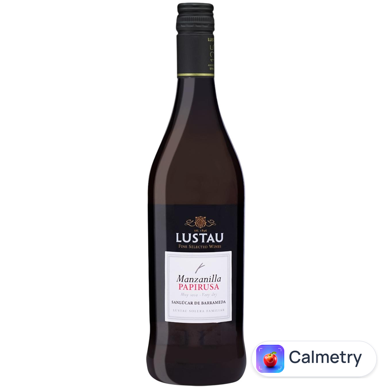 Вино Emilio Lustau Manzanilla Papirusa біле сухе 15% 0,75л — фото продукту
