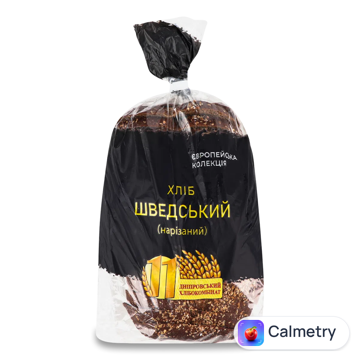 Хліб Дніпровський ХК №11 Шведський нарізаний 600г Дніпровський хлібокомбінат №11