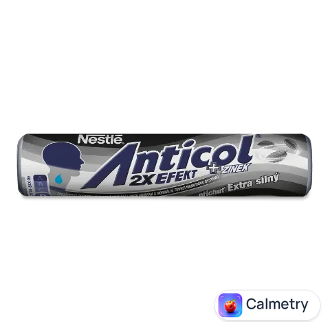 Цукерки Anticol смак ментол-евкаліпт з цинком