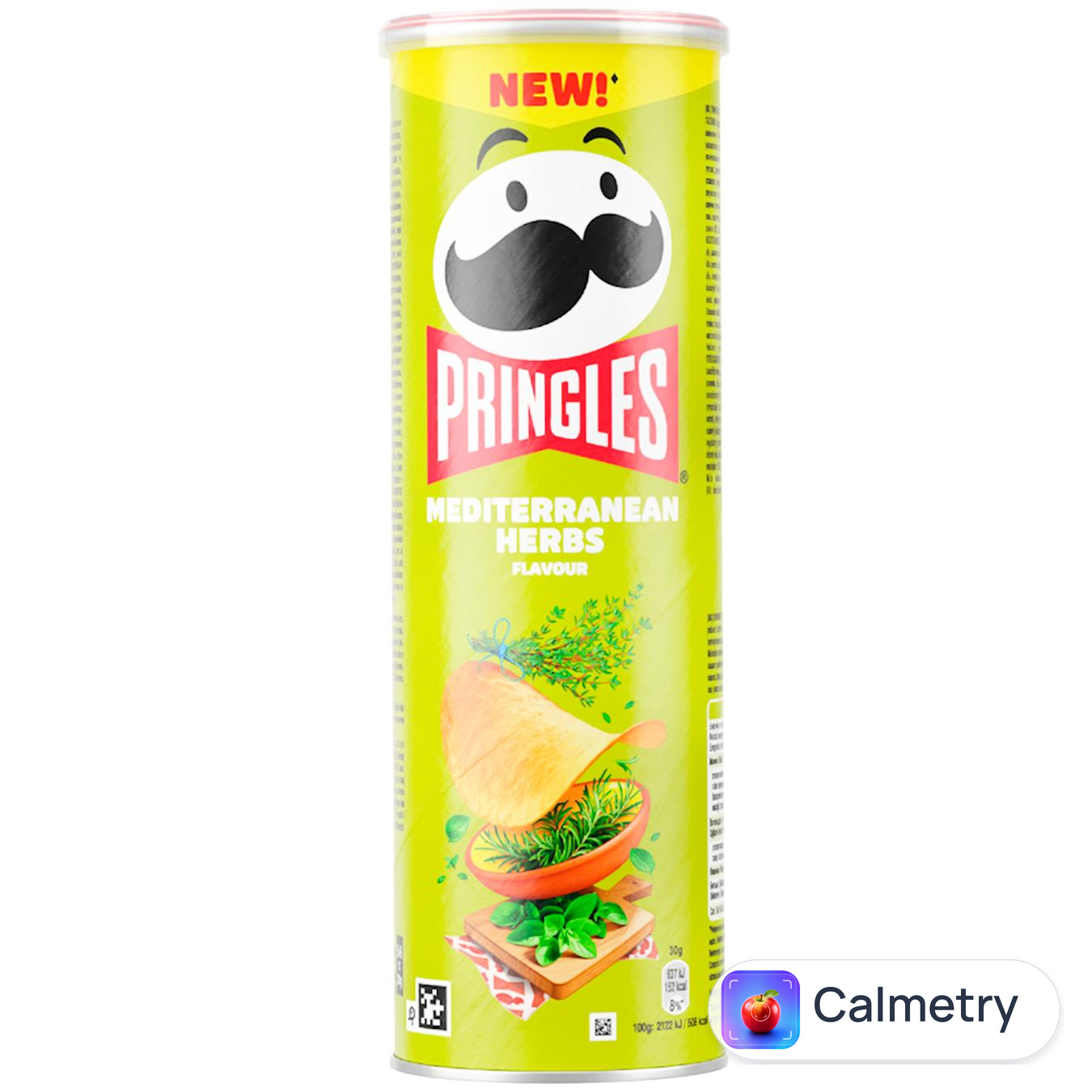 Чипси Pringles картопляні зі смаком cередземноморських трав 165г