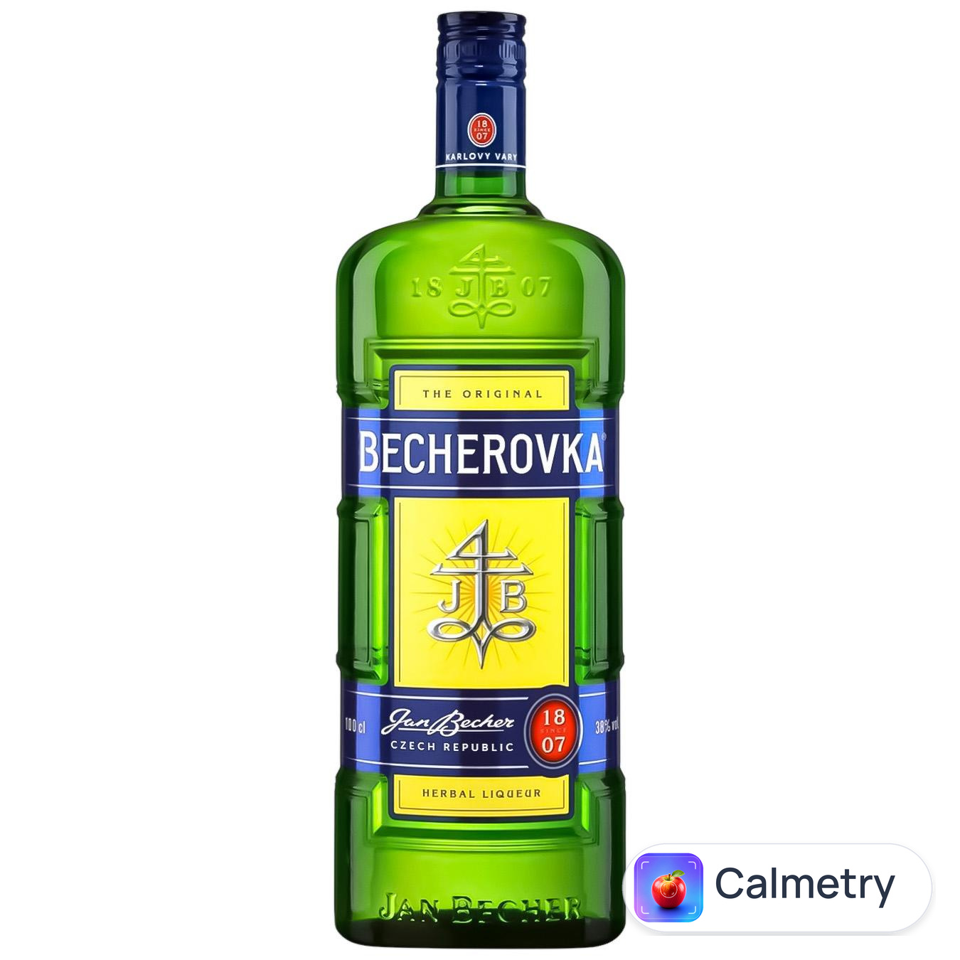Лікерна настоянка на травах Becherovka 38% 1л — фото продукту