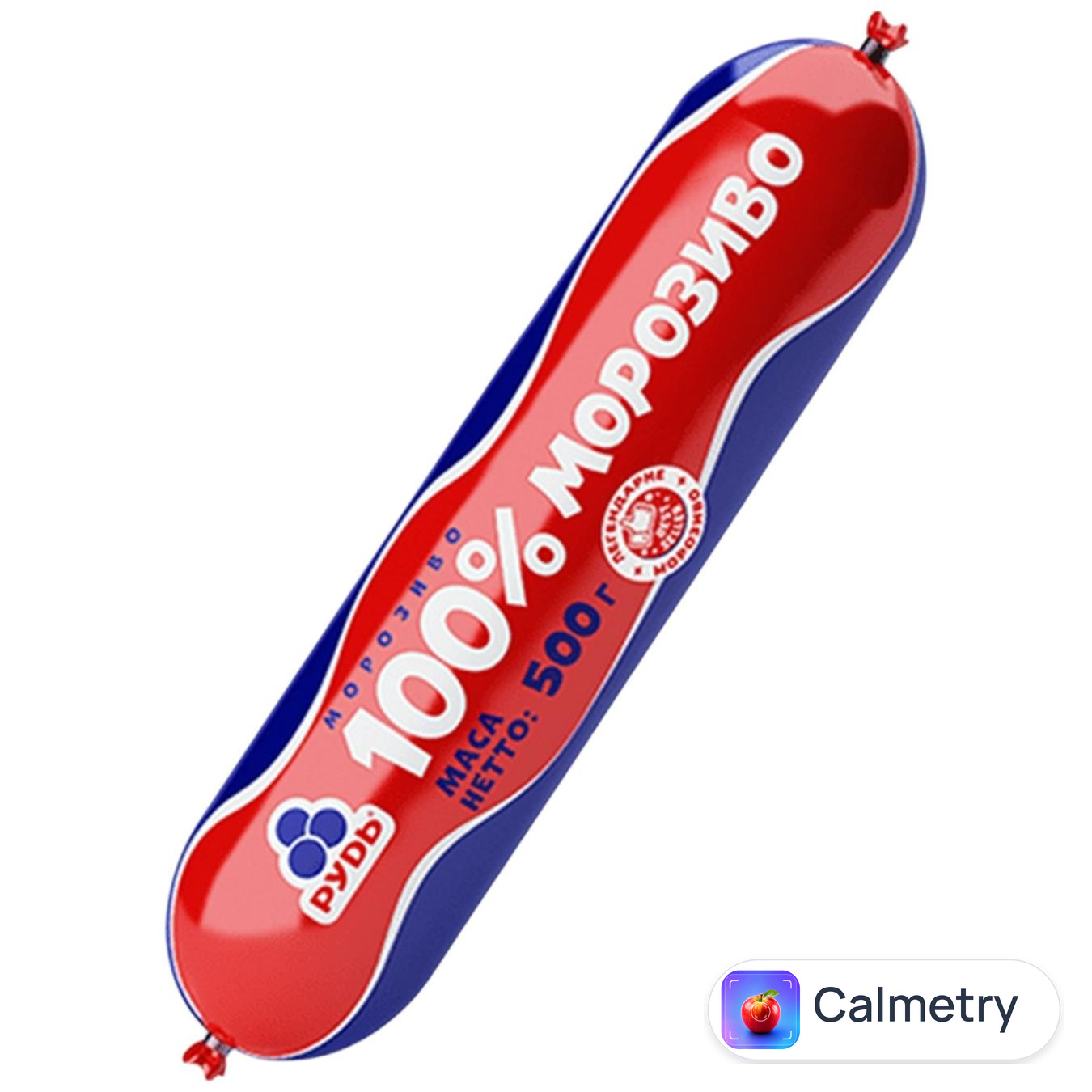 Морозиво Рудь 100% 500г — фото продукту