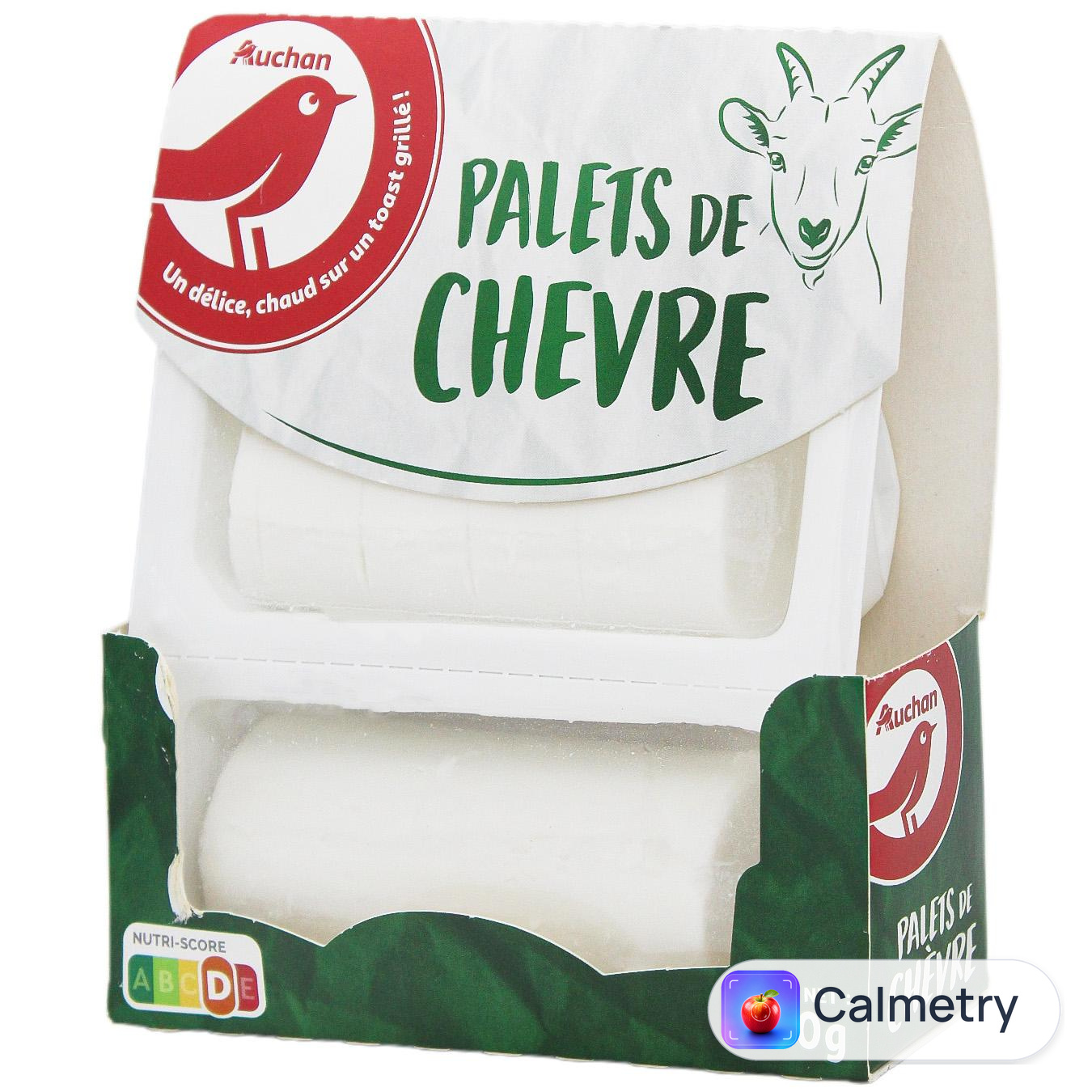 Сир Auchan Chevre козячий 45% 200г