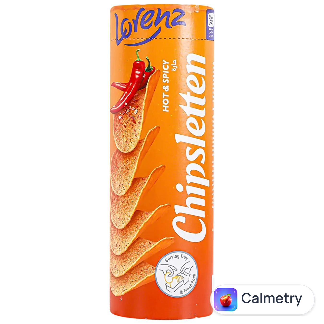 Чипси Lorenz Chipsletten Hot & Spicy 100г