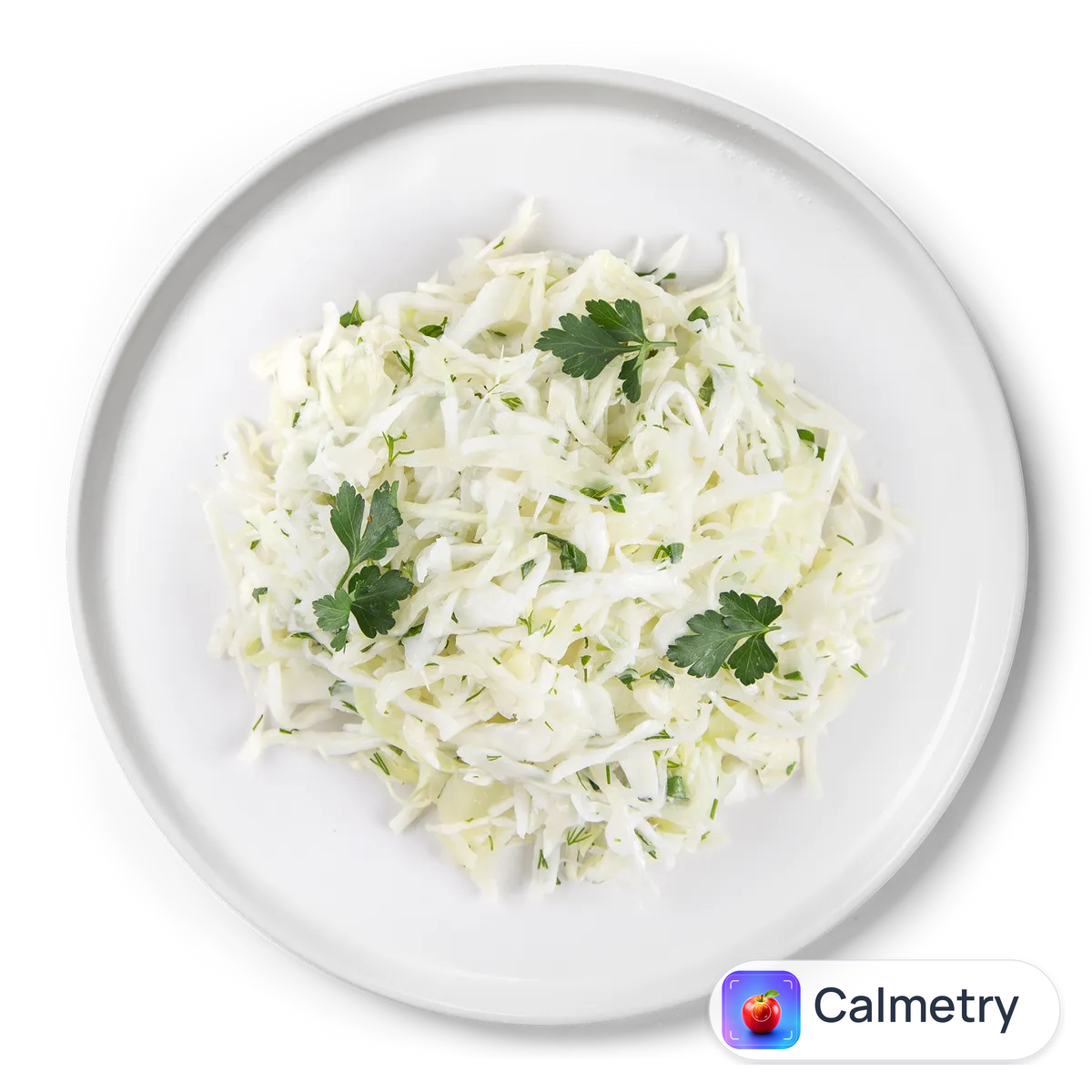 Салат із капусти з зеленню
