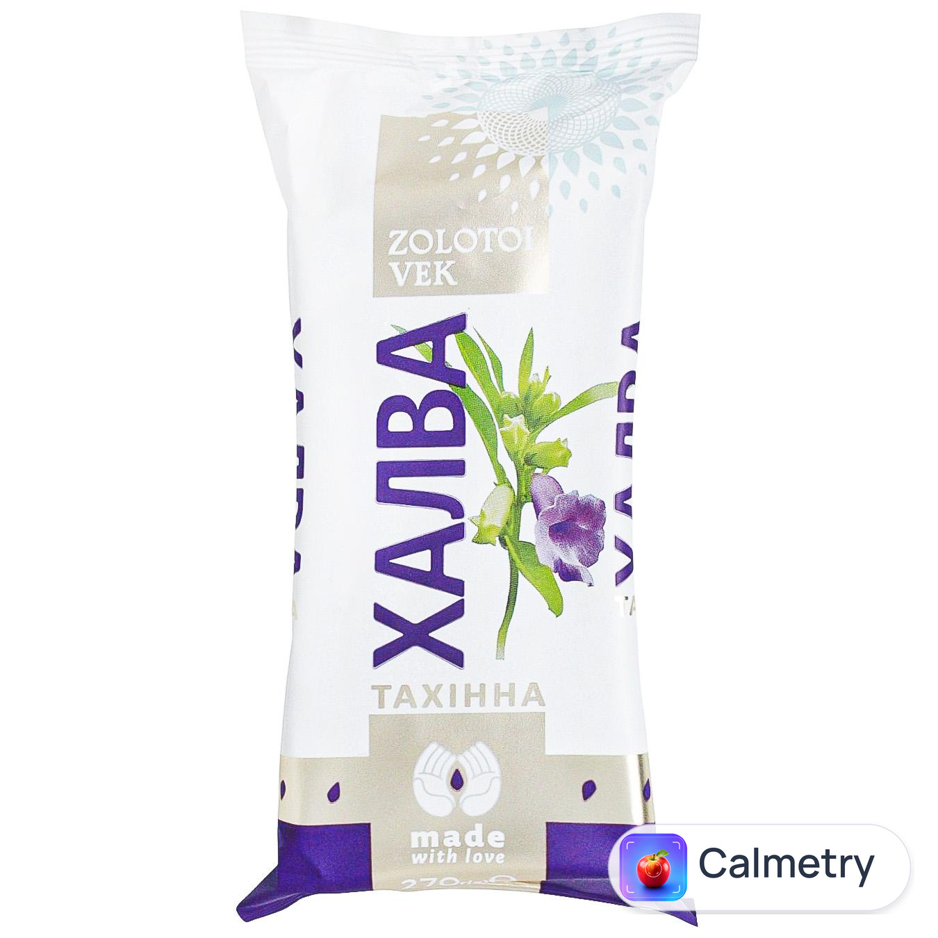 Халва Zolotoi Vek тахінна 270г