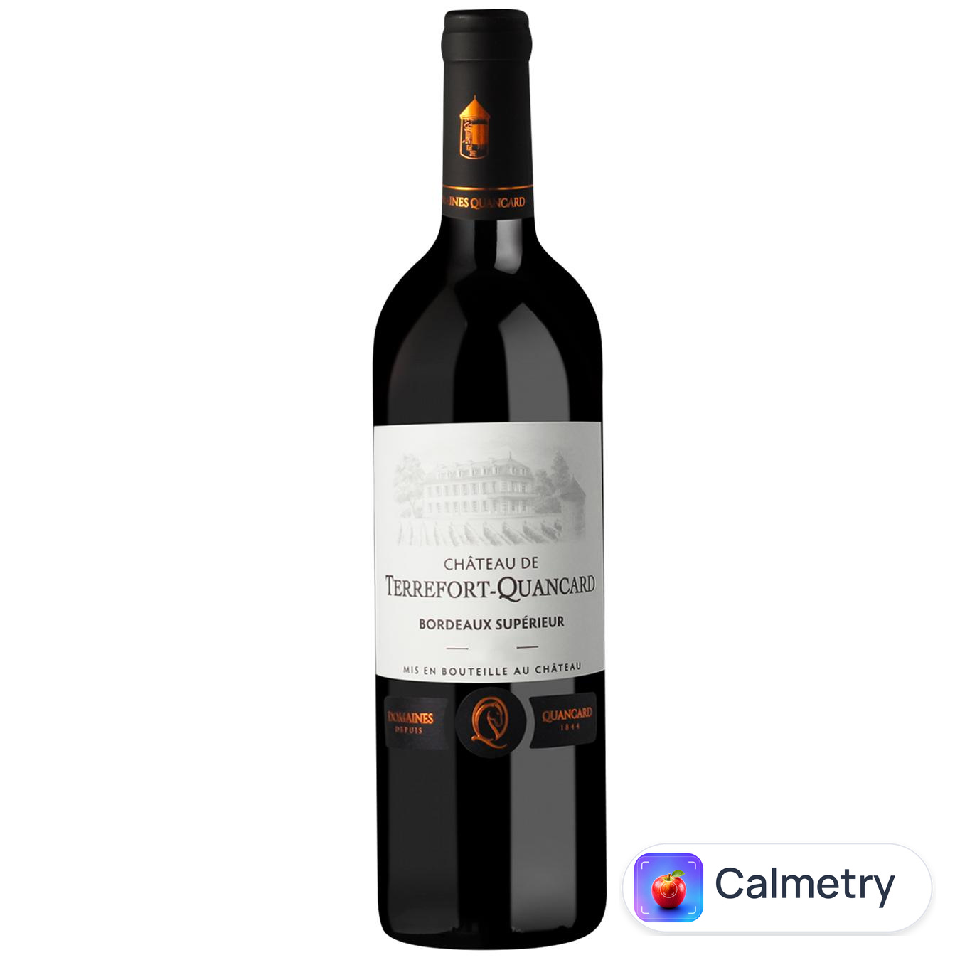 Вино Chateau de Terrefort-Quancard Bordeaux Superieur червоне сухе 14% 0,75л