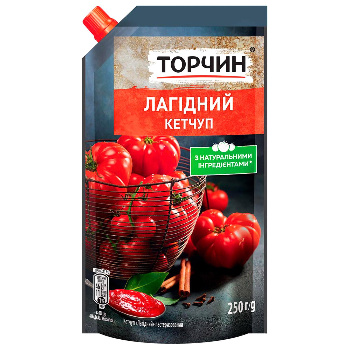 Кетчуп ТОРЧИН® Лагідний 250г — фото продукту