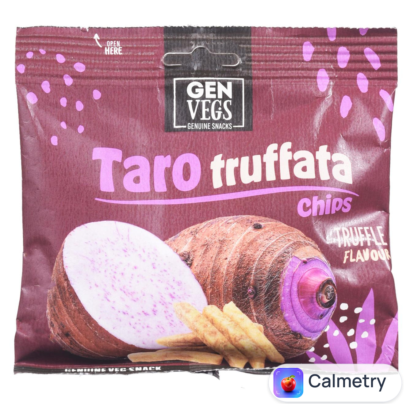 Чипси Gen Vegs з таро зі смаком трюфеля 45г