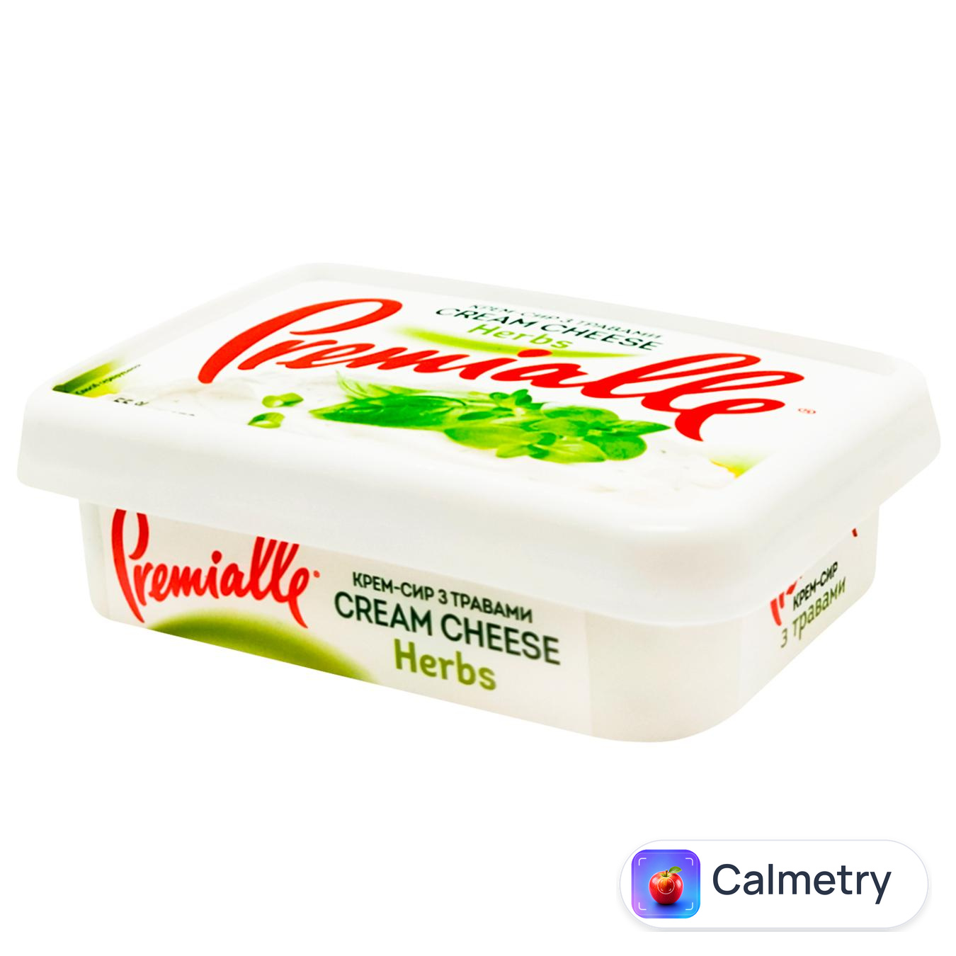 Крем-сир Premialle з травами 55% 170г