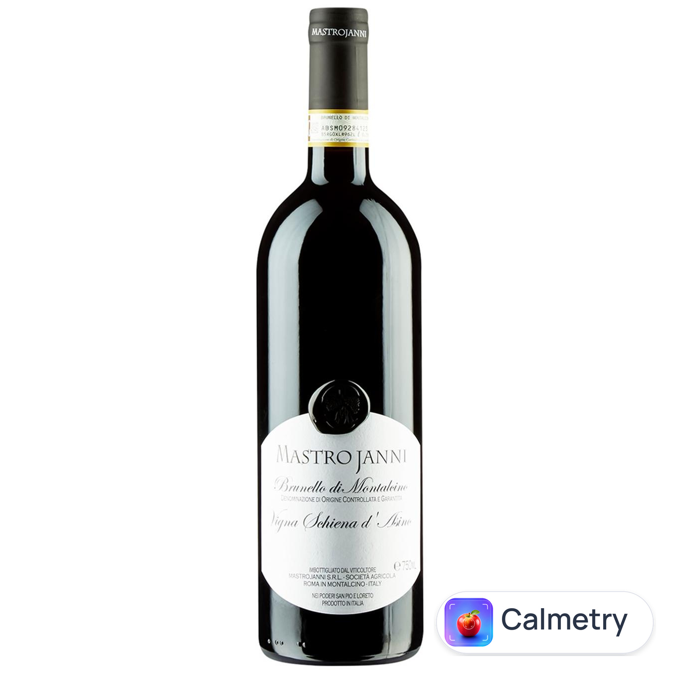 Вино Mastrojanni Brunello di Montalcino Vigna Schiena d’Asino червоне сухе 15% 0,75л