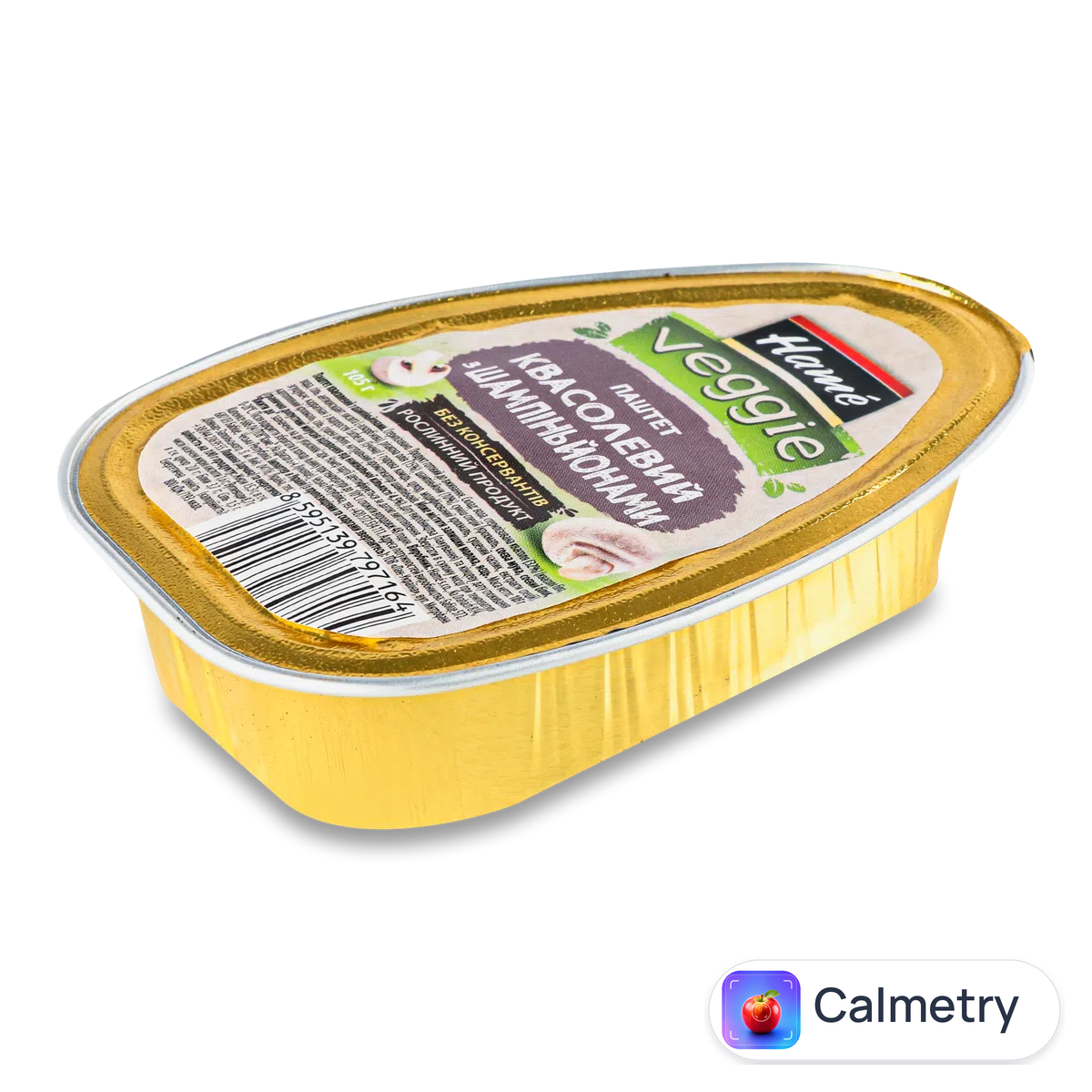 Паштет Hame Veggie Квасолевий з шампіньйонами 105г