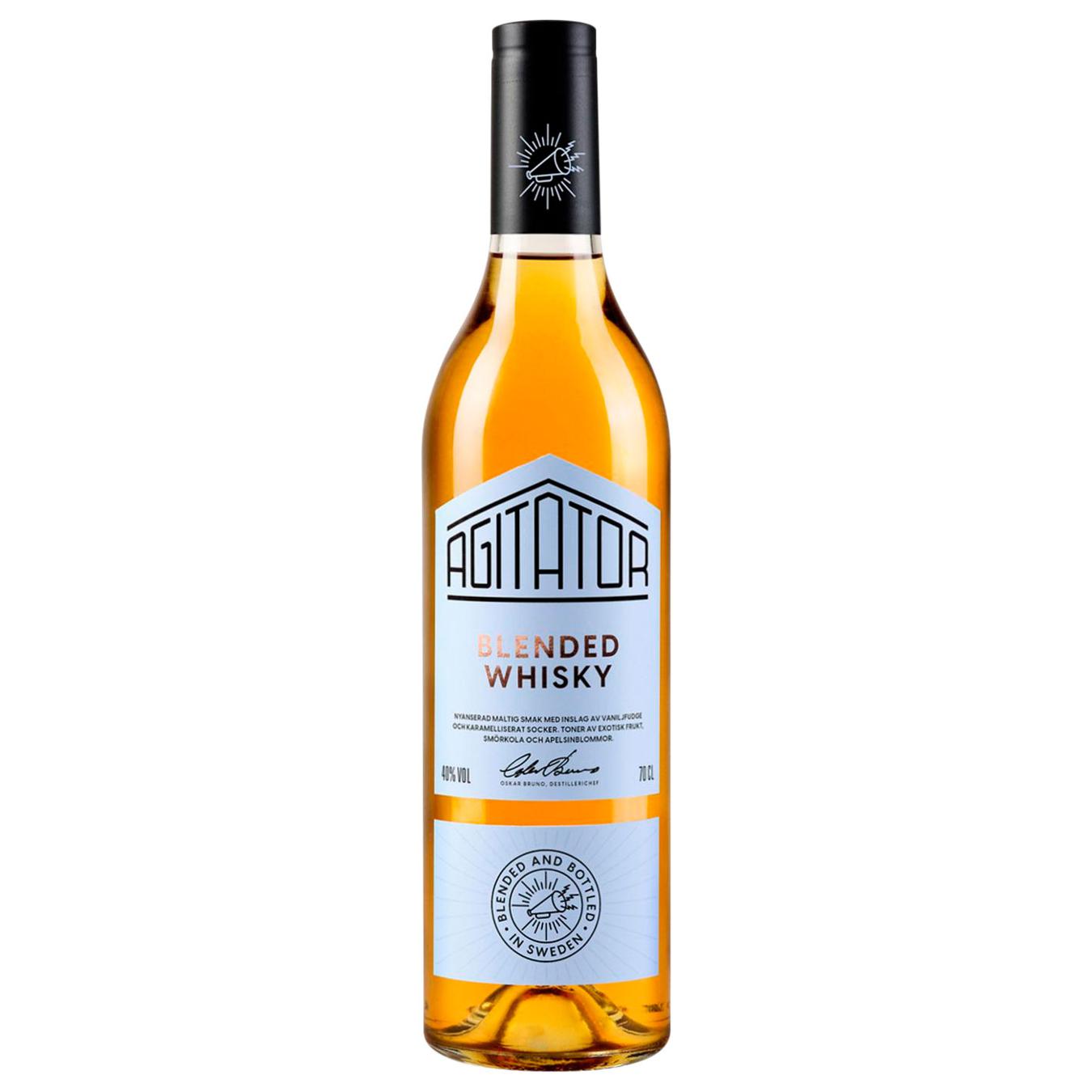 Віскі Agitator Blended 40% 0,7л — фото продукту