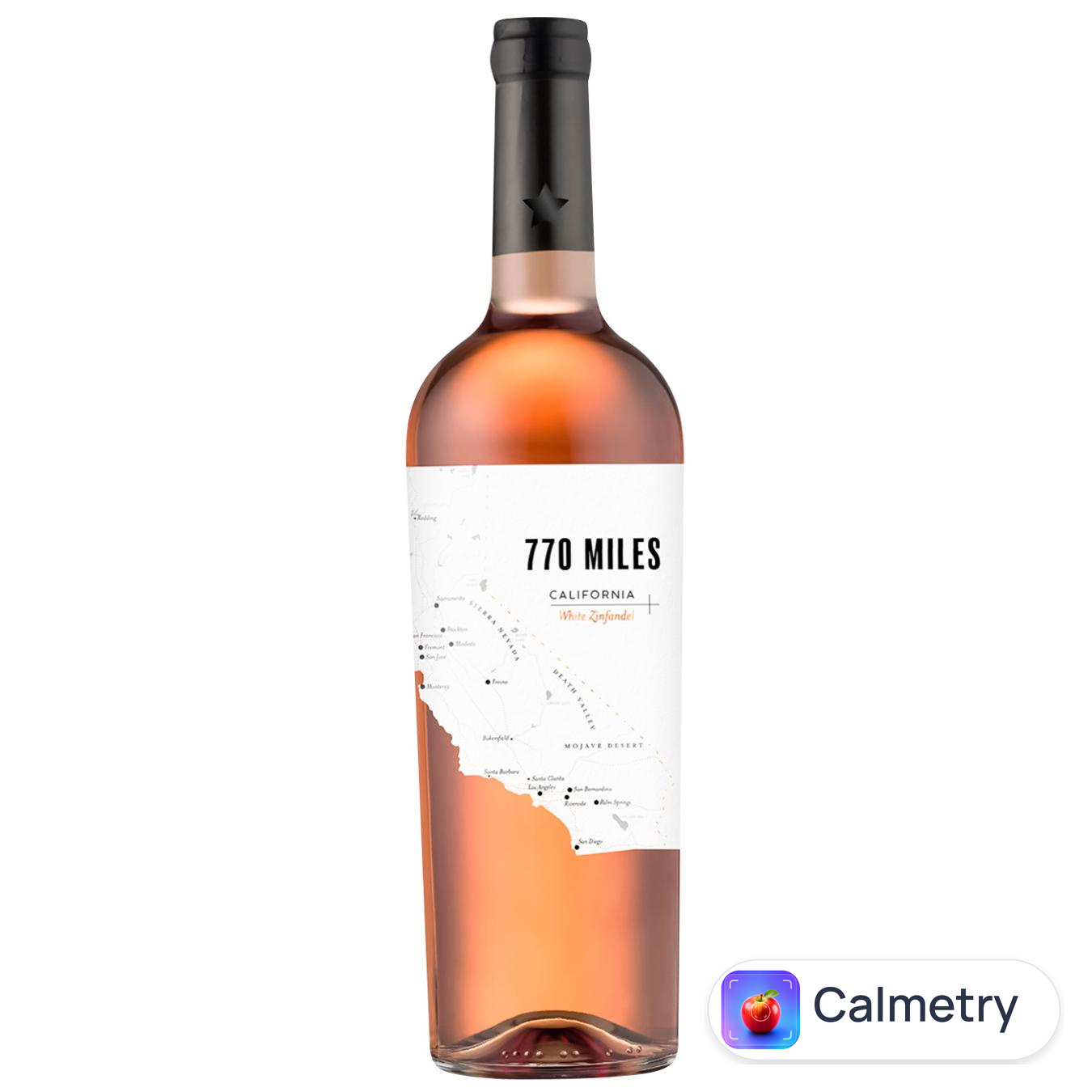 Вино 770 Miles Zinfandel Rose рожеве напівсухе 10% 0,75л